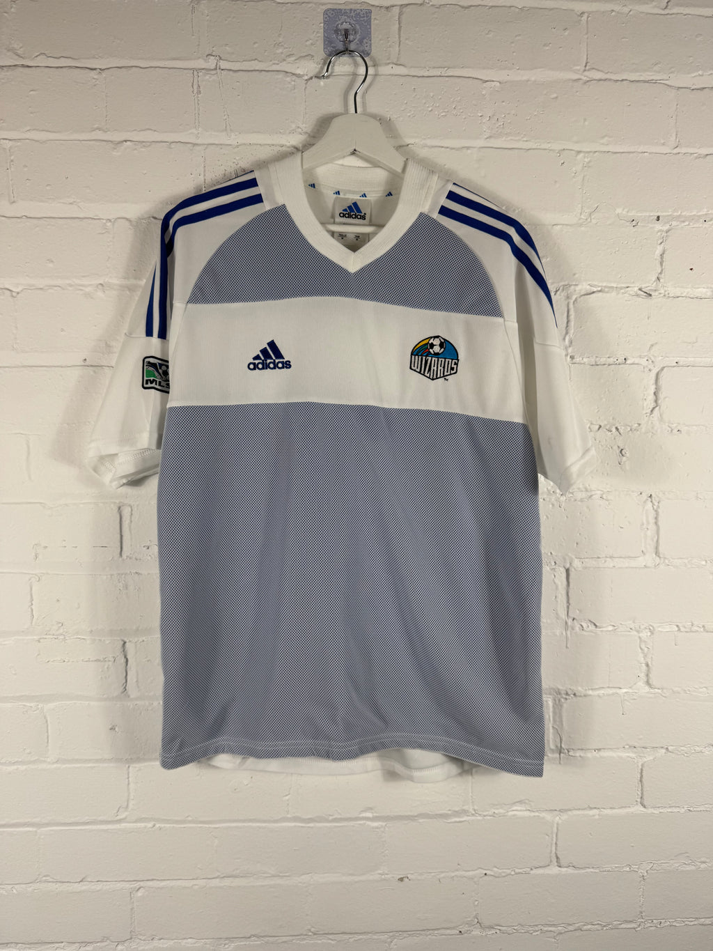 2001 Kansas City Wizards Away Adidas Medium Football Shirt
