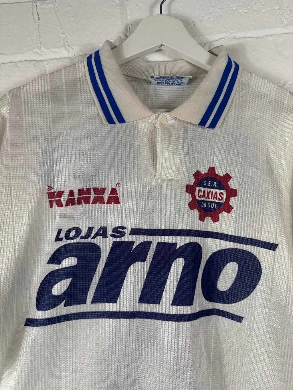 1997 SER Caxias Do Sul Away Kanxa Large Football Shirt 8