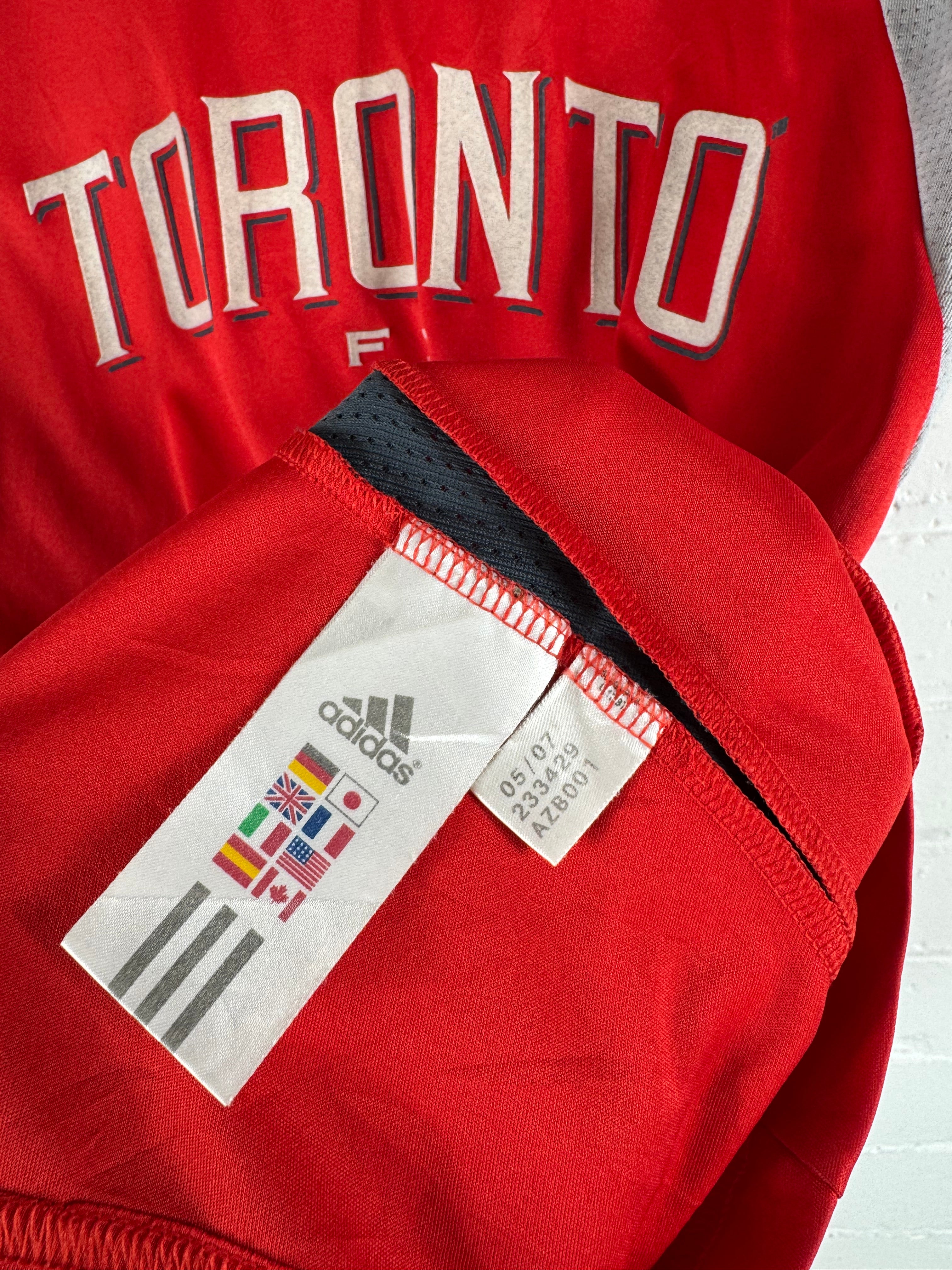 2007 Toronto Fc Home Adidas Medium Football Shirt Player Spec