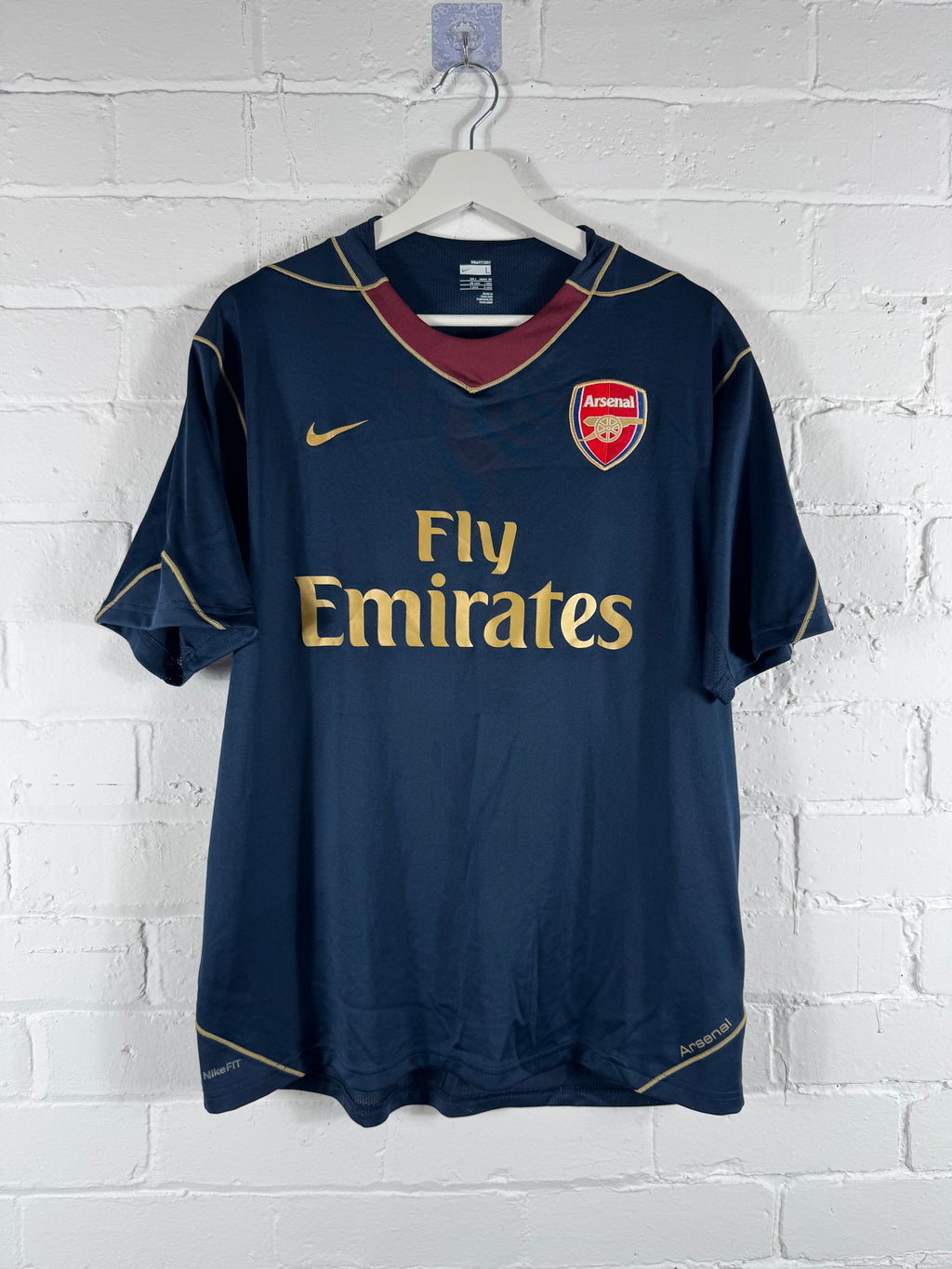 2007 - 08 Arsenal training football shirt Nike large
