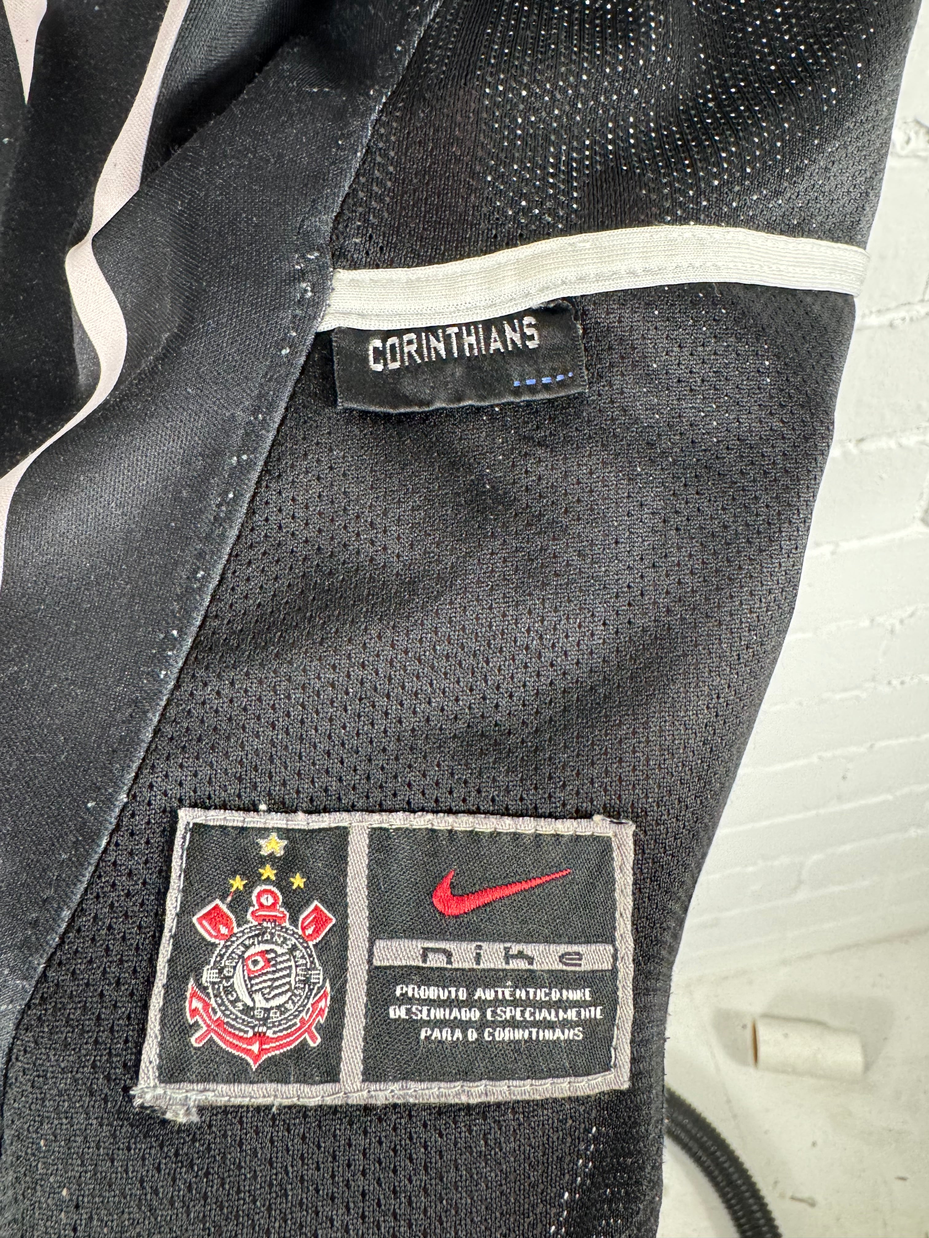 2003 Corinthians Away Nike Large Football Shirt 10