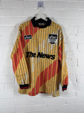 1995 - 96 Portsmouth FC training goalkeeper football shirt ASICS medium