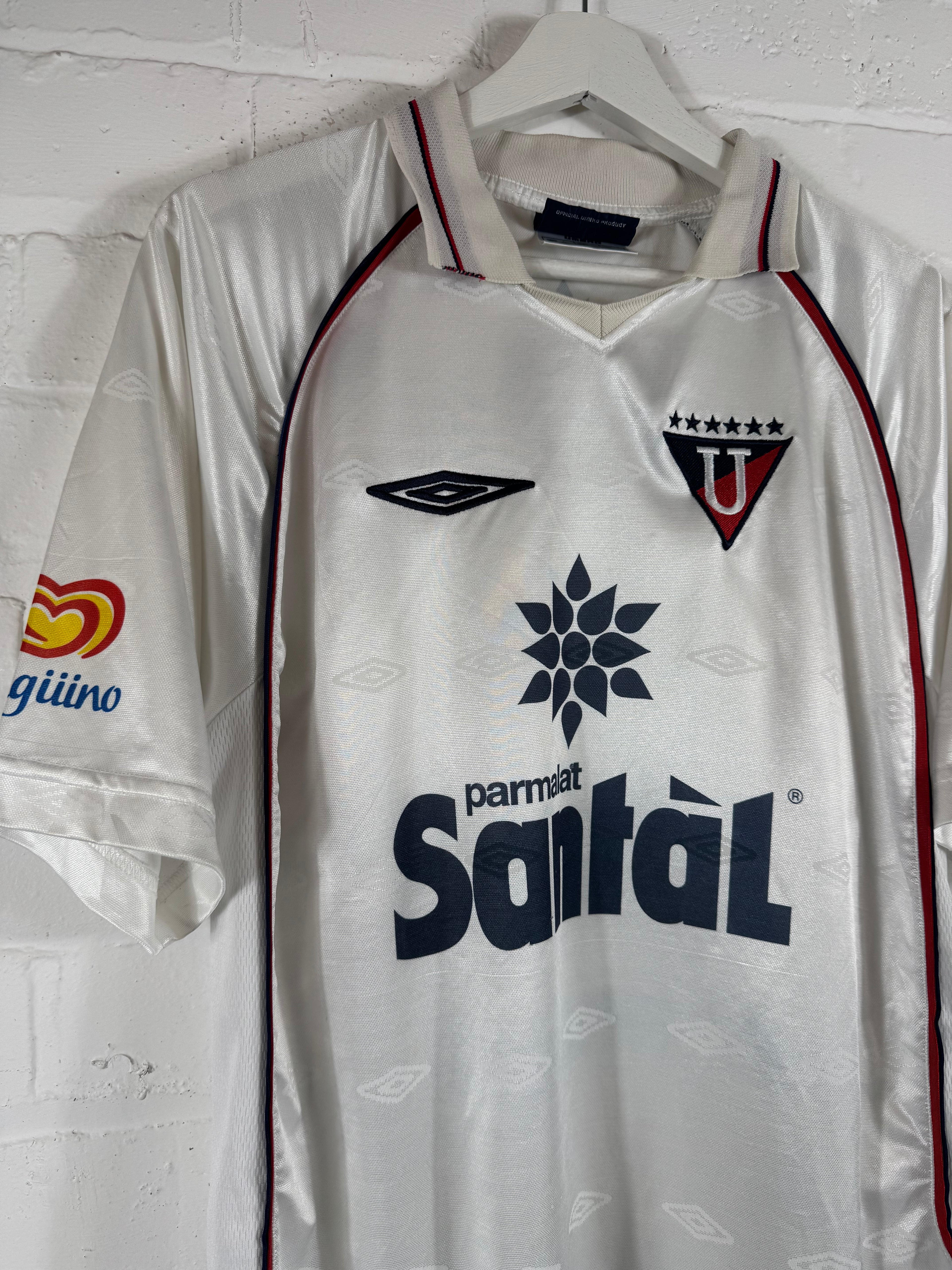 2002 LDU Quito Home Umbro Large Football Shirt