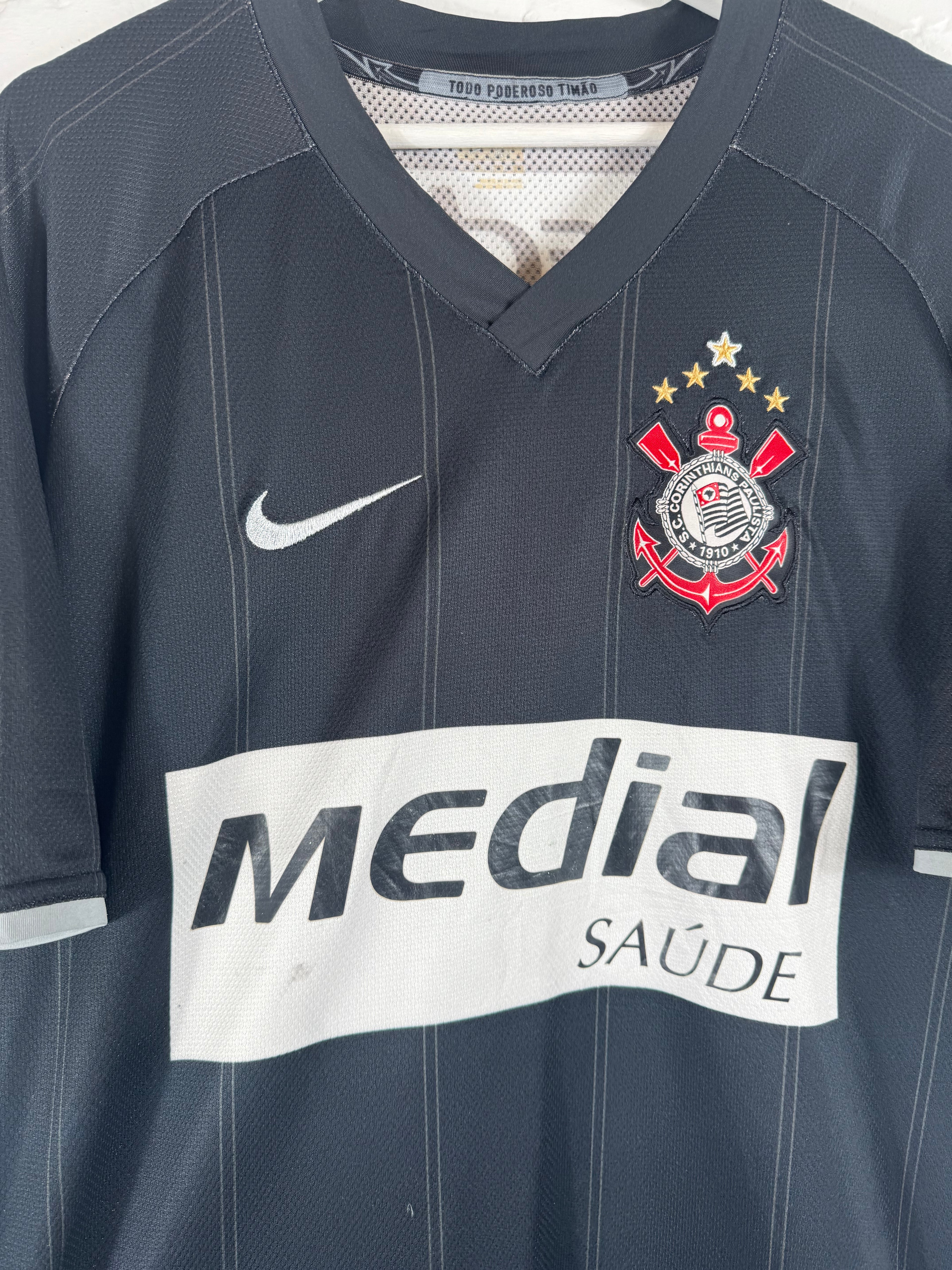2008 Corinthians Away Nike XL Football Shirt 10