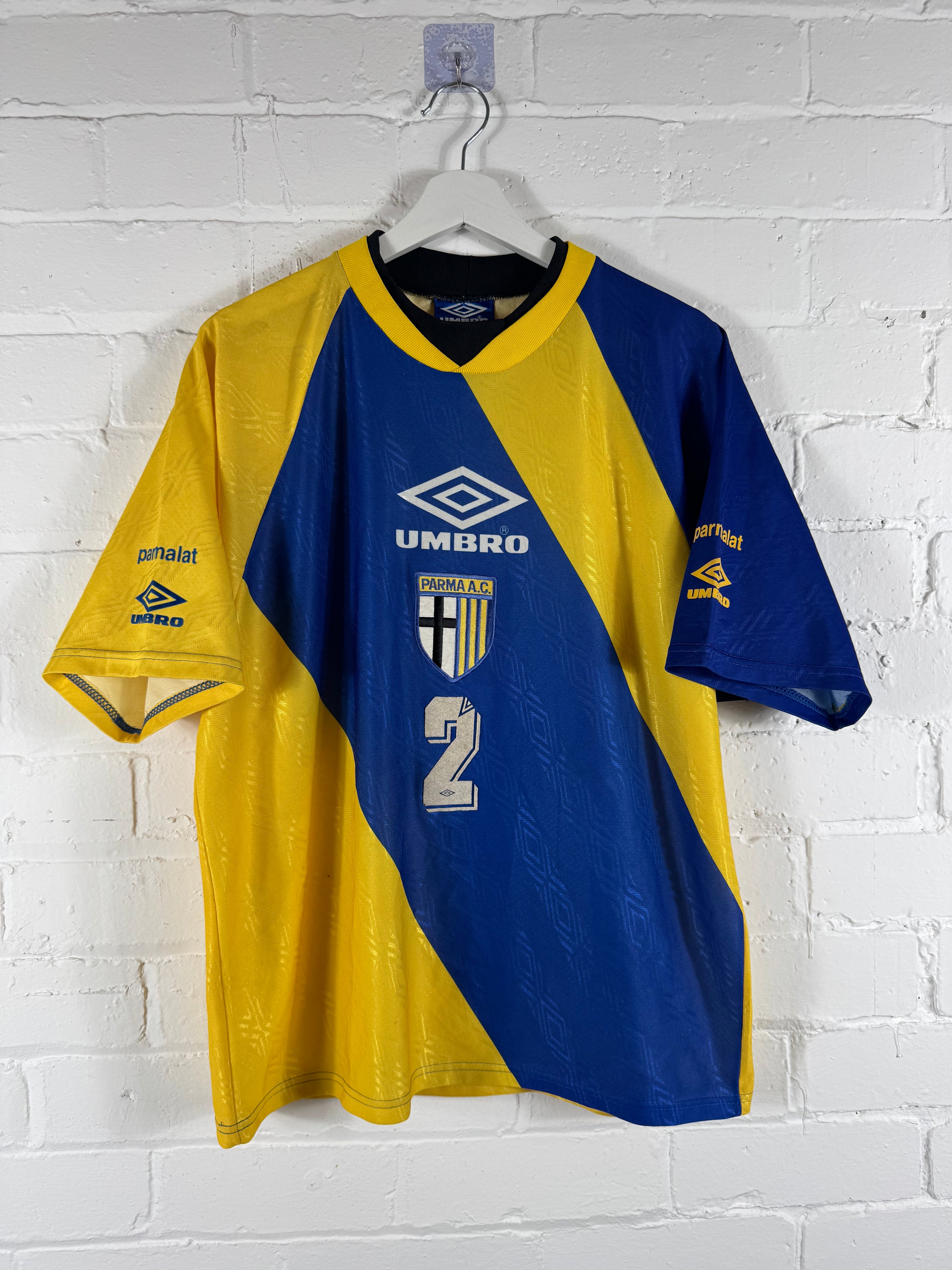 1993 - 95 Parma training football shirt Umbro medium