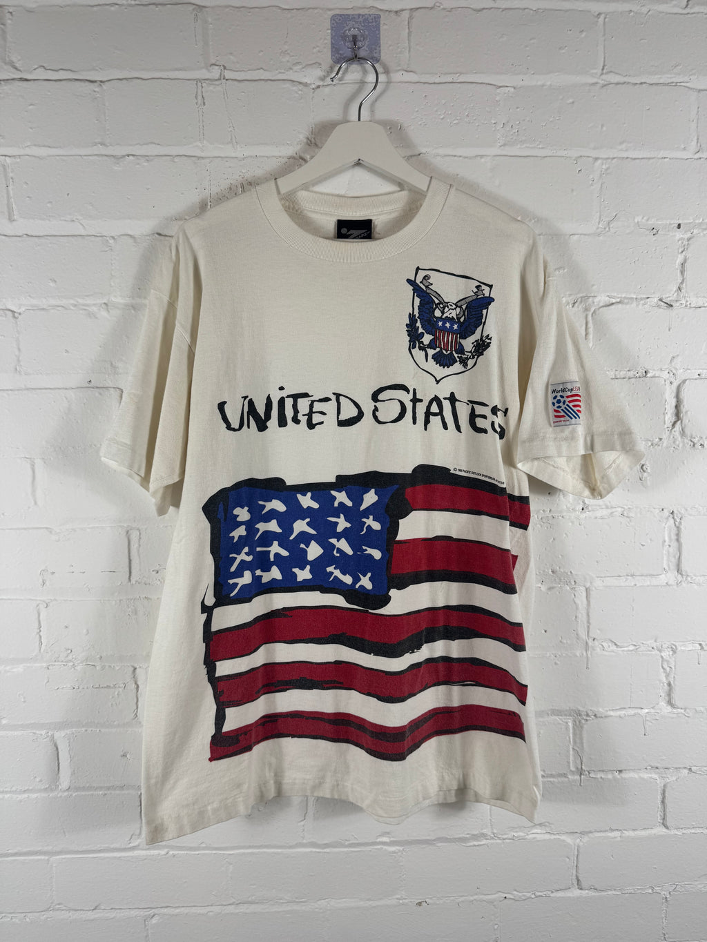 1994 USA World Cup football t shirt large