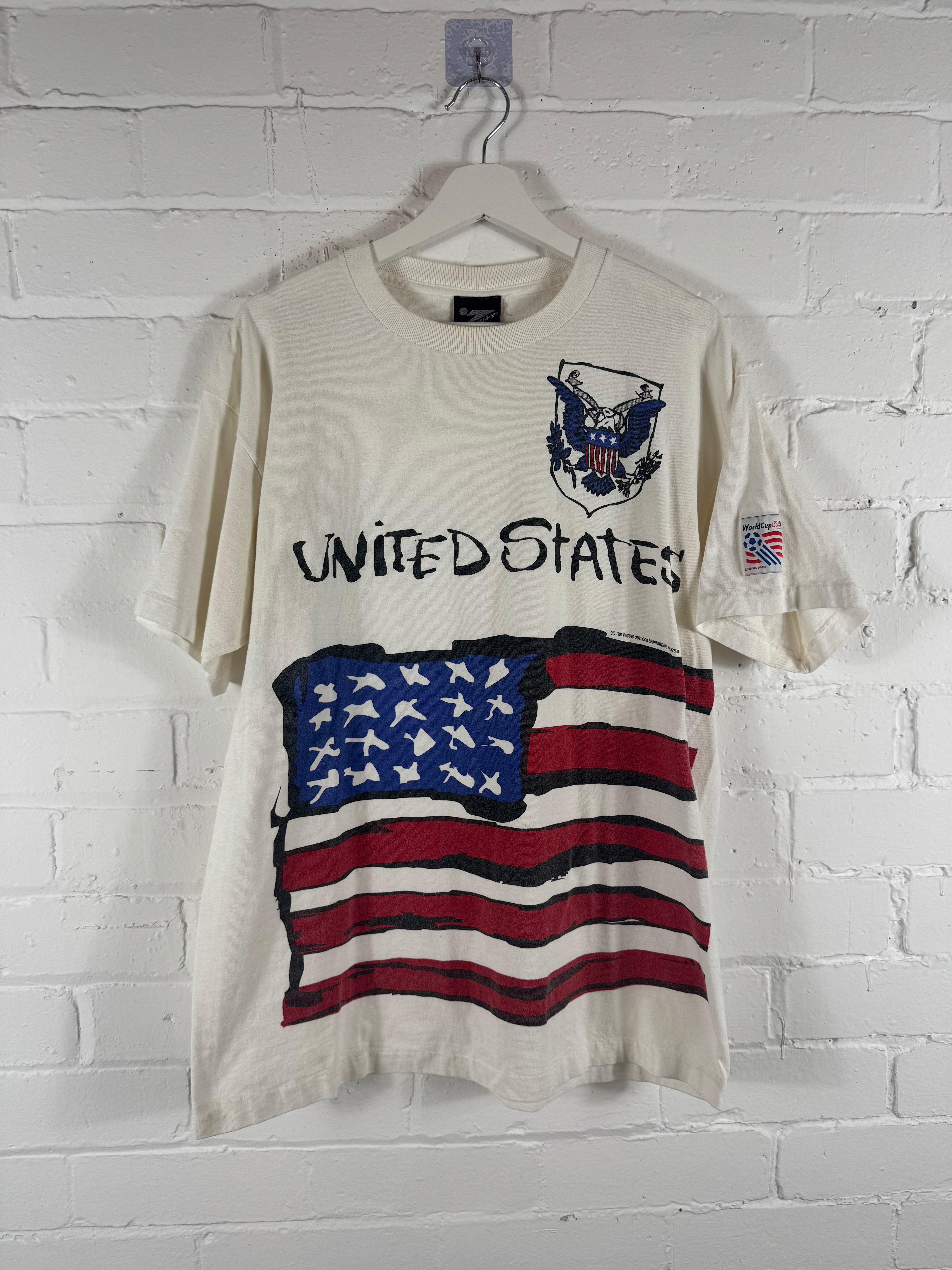 1994 USA World Cup football t shirt large
