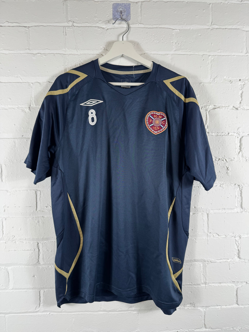 2008 - 09 Heart of Midlothian training Umbro football shirt XL player issued