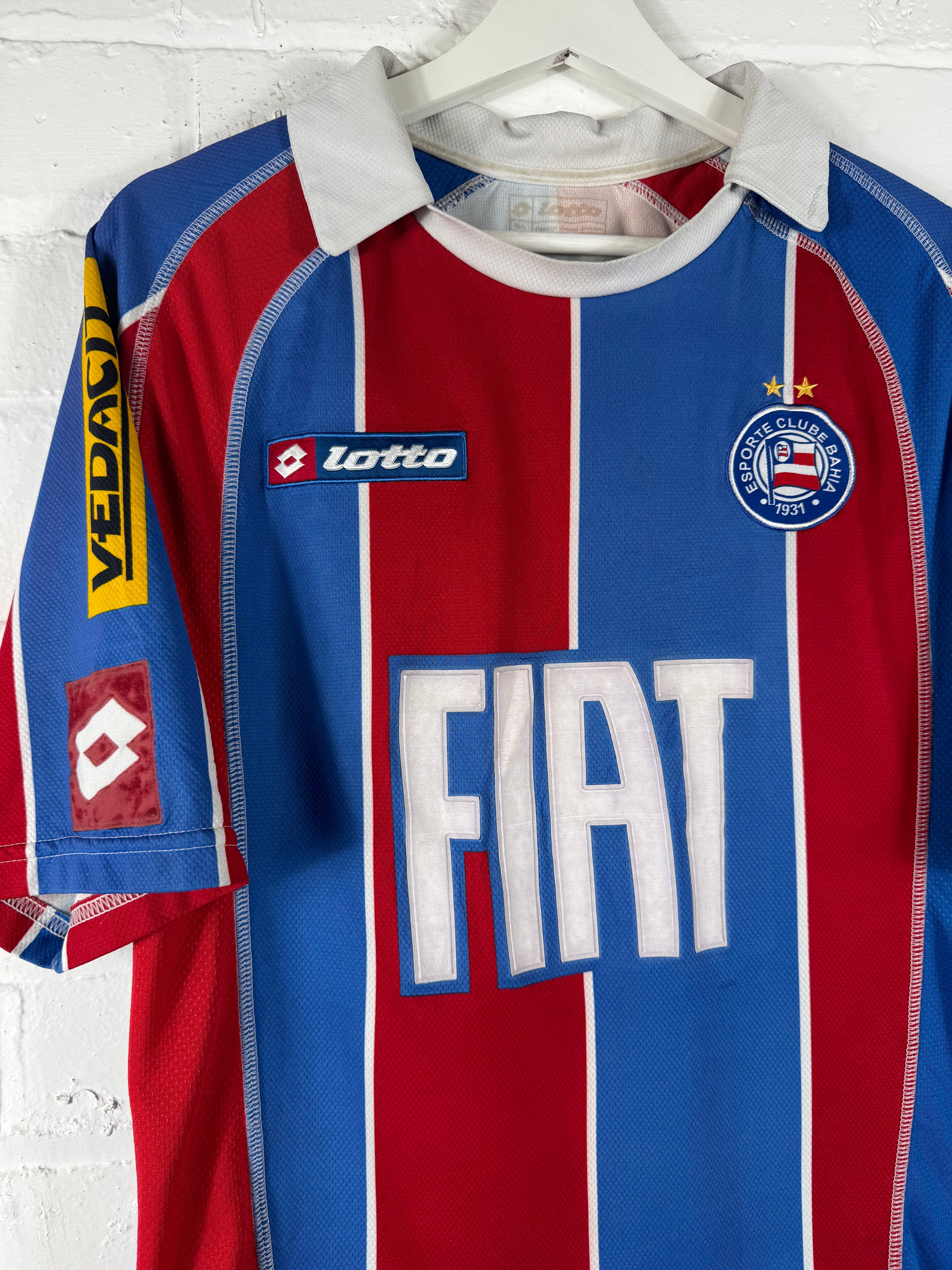 2008 EC Bahia Away Lotto Large Football Shirt 10