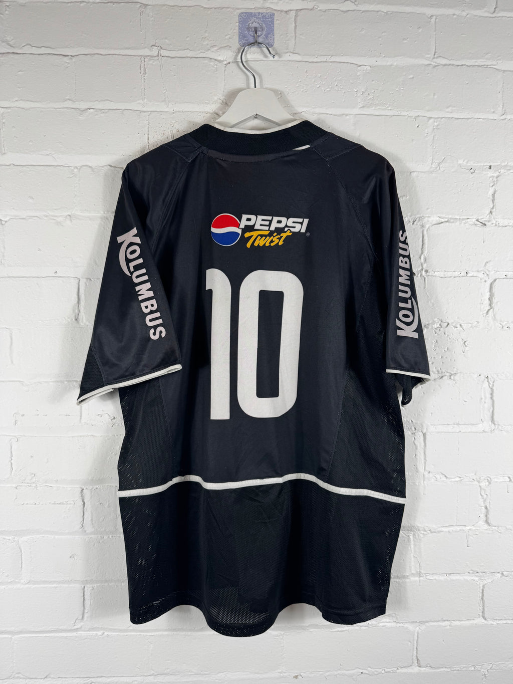 2003 Corinthians Away Nike Large Football Shirt 10