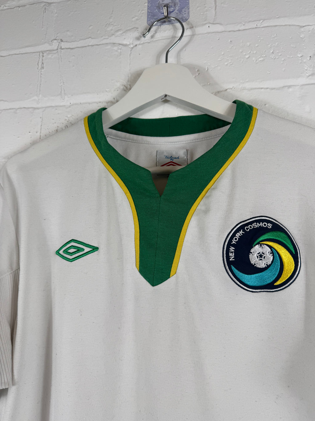 2011 New York Cosmos Home Umbro Large Football Shirt