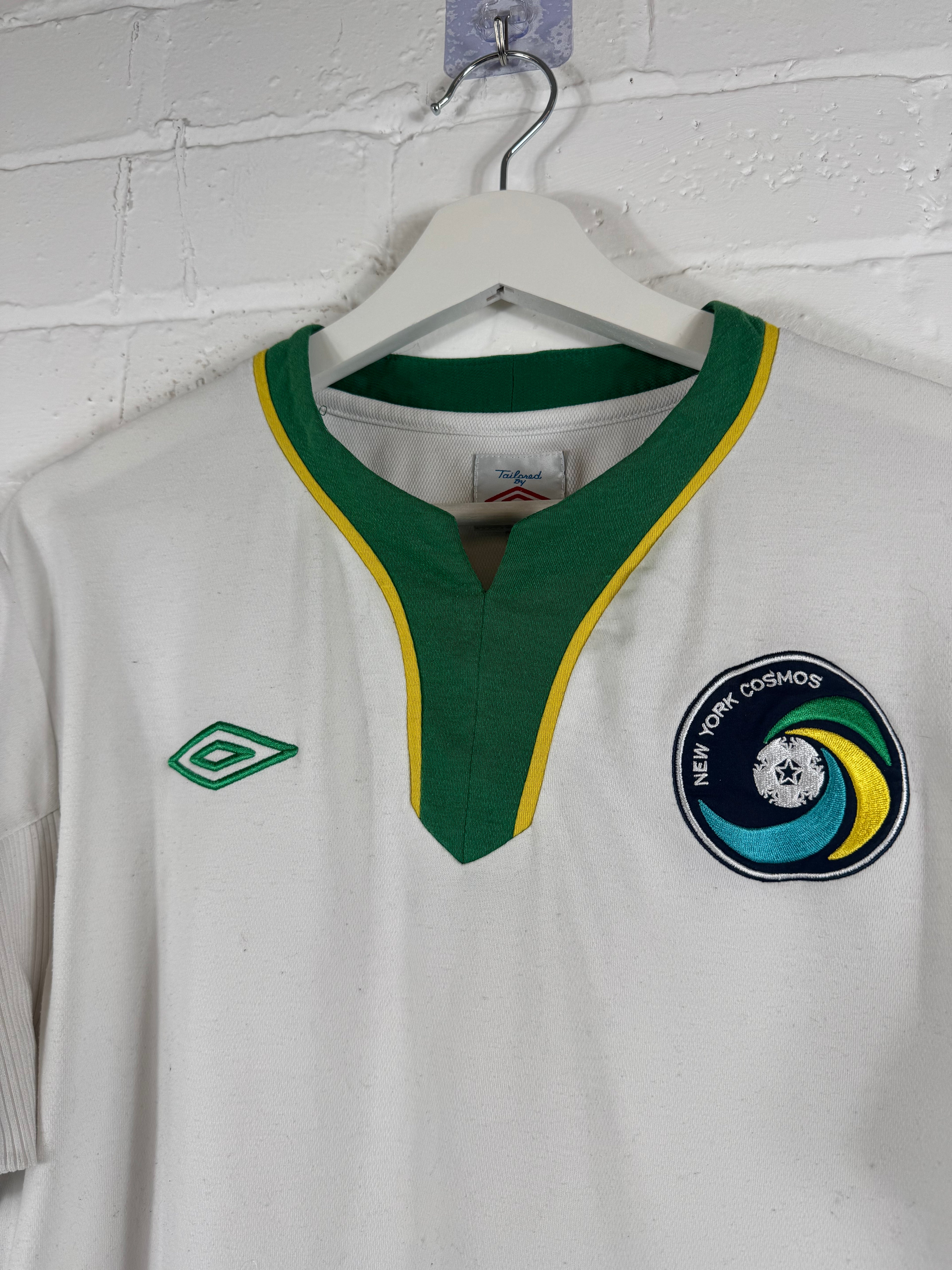 2011 New York Cosmos Home Umbro Large Football Shirt
