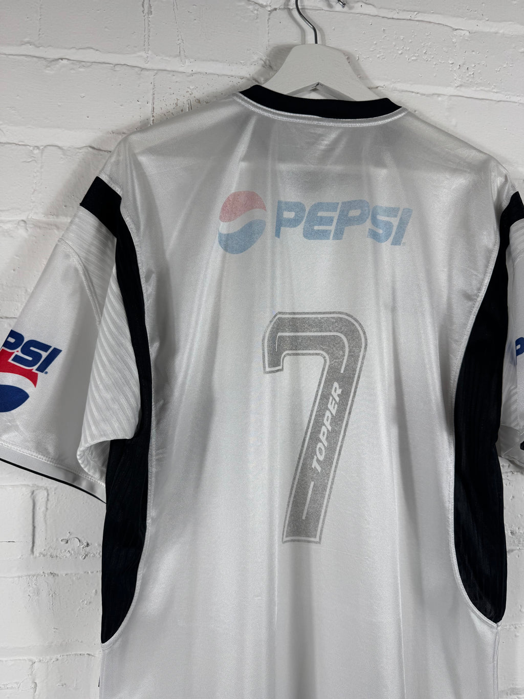 2002 Corinthians Home Topper Large Football Shirt 7