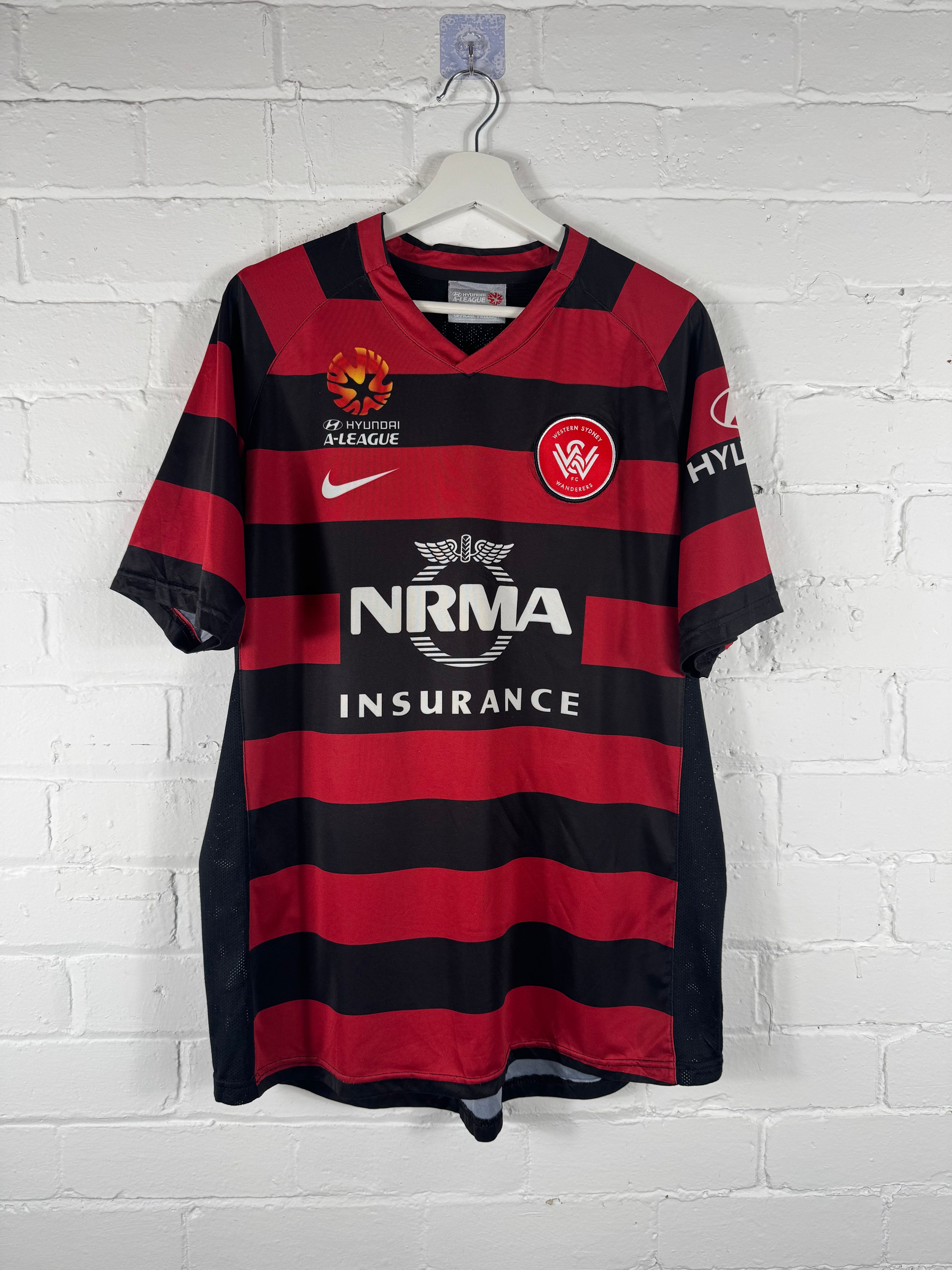 2012 / 14 Western Sydney Wanderers Home Nike XL Football Shirt