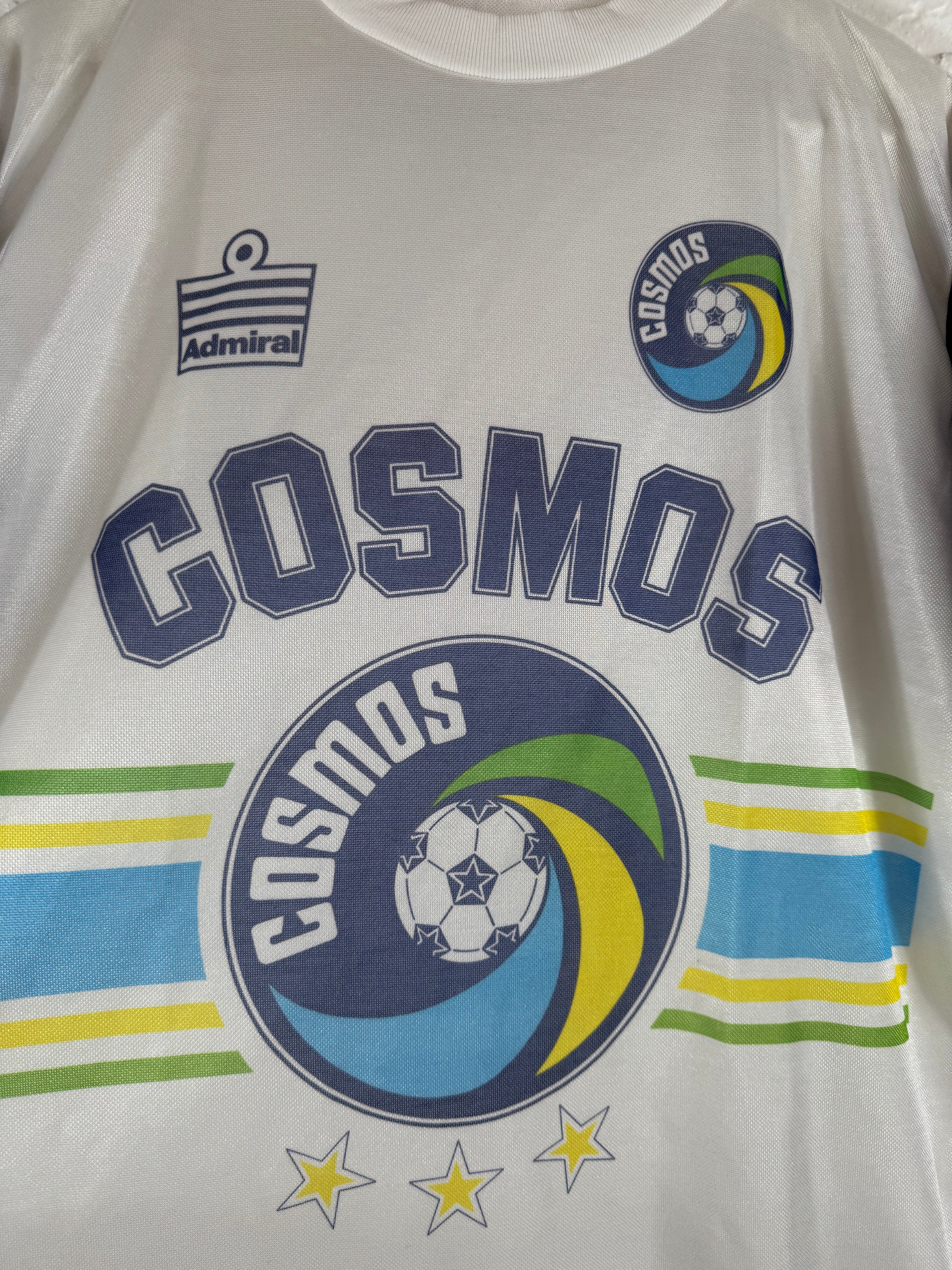 1980s New York Cosmos training football shirt Admiral medium