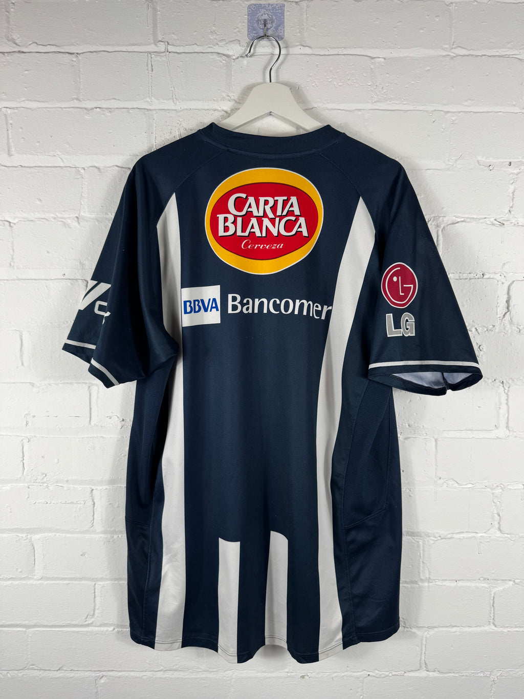 2007 - 08 CF Monterrey Home Nike XL Football Shirt