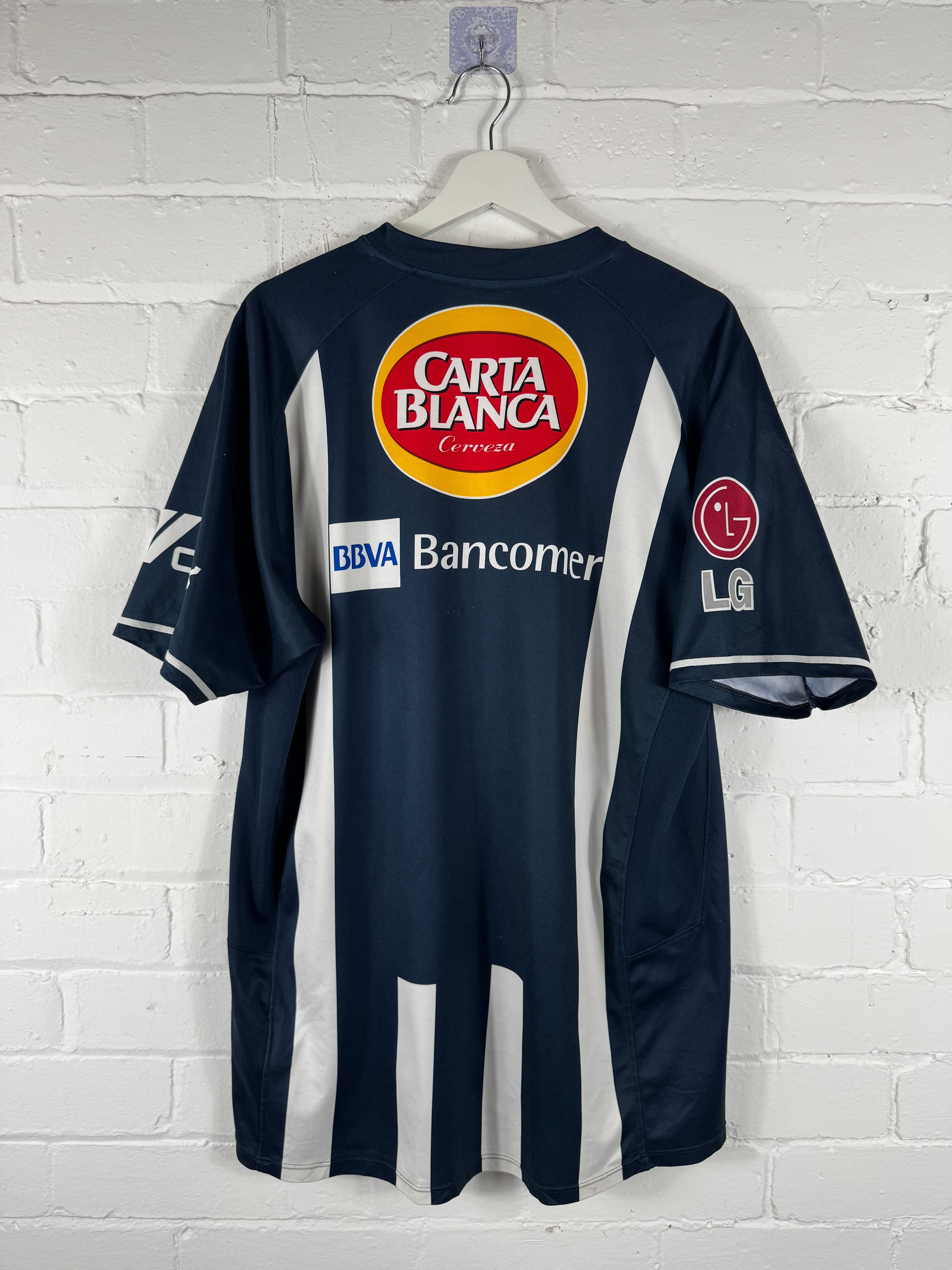 2007 - 08 CF Monterrey Home Nike XL Football Shirt