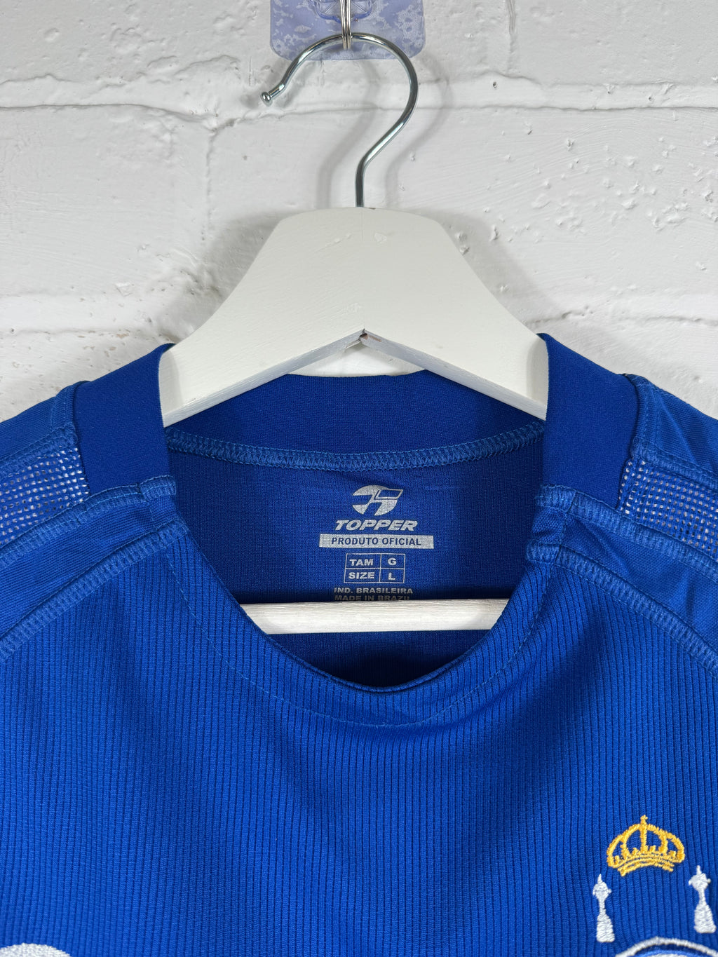 2004 Cruzeiro EC Home Topper Large Football Shirt 9