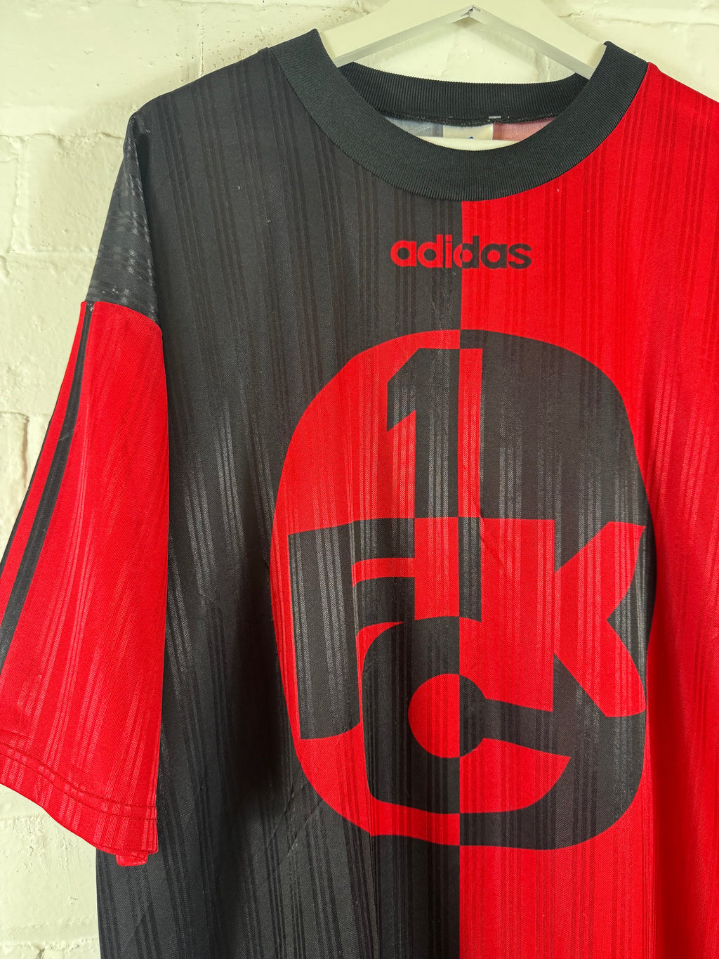1996 - 97 1. FC Kaiserslautern training football shirt adidas large