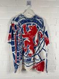 90s Rangers football t shirt Sierra Teez XXL