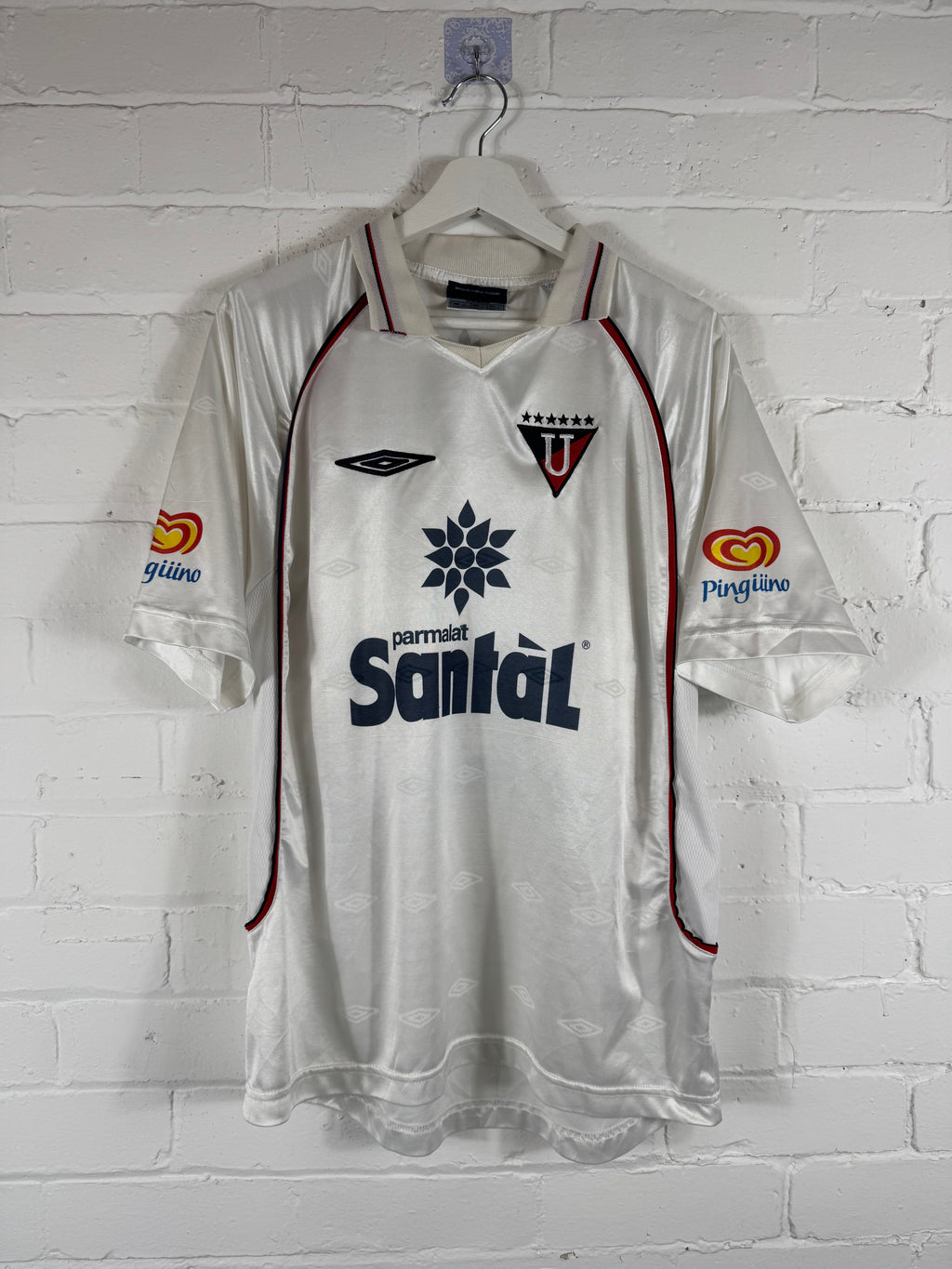 2002 LDU Quito Home Umbro Large Football Shirt