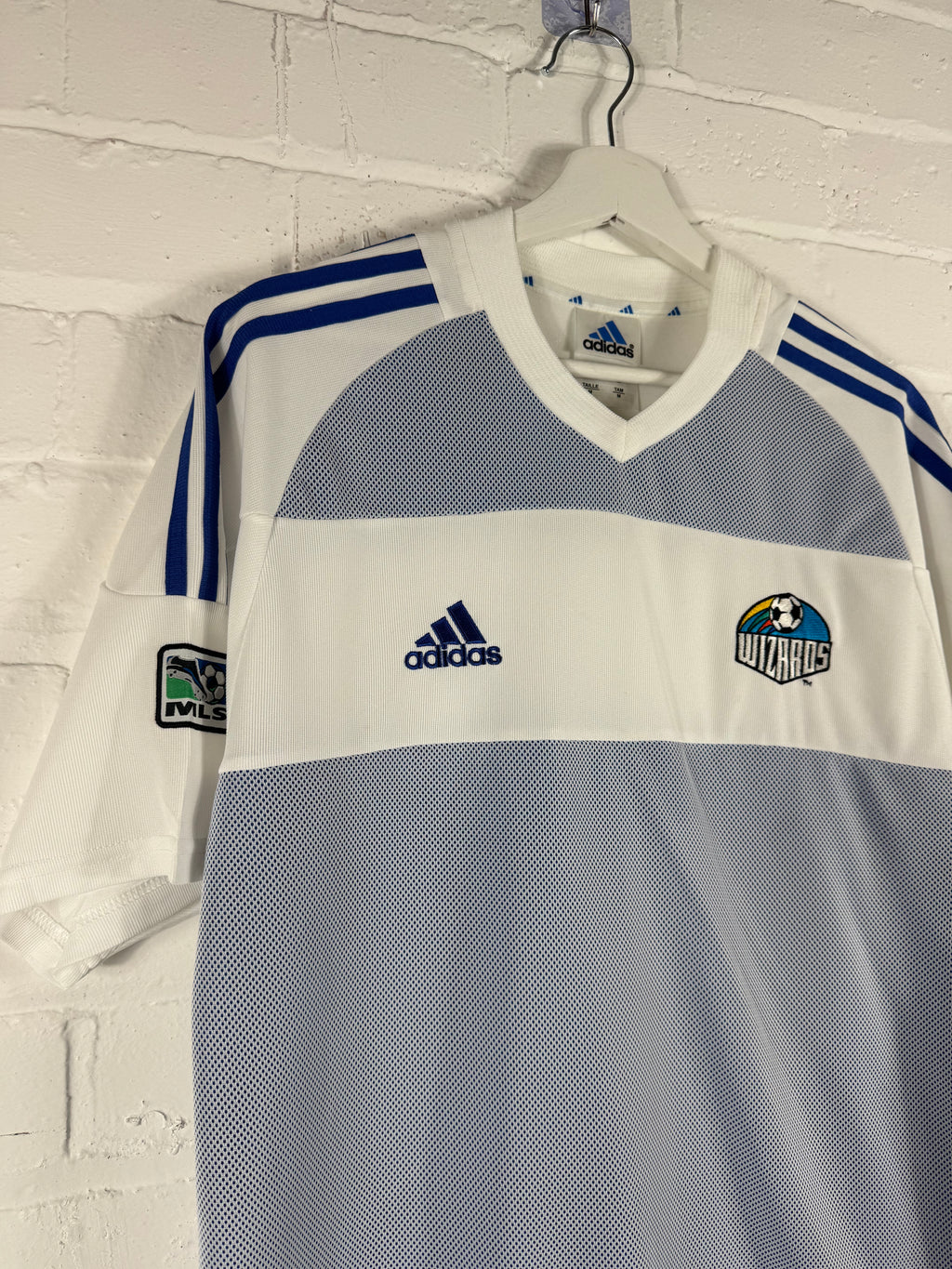 2001 Kansas City Wizards Away Adidas Medium Football Shirt