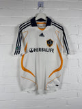 2007 LA Galaxy Home Adidas Small Football Shirt Beckham 23