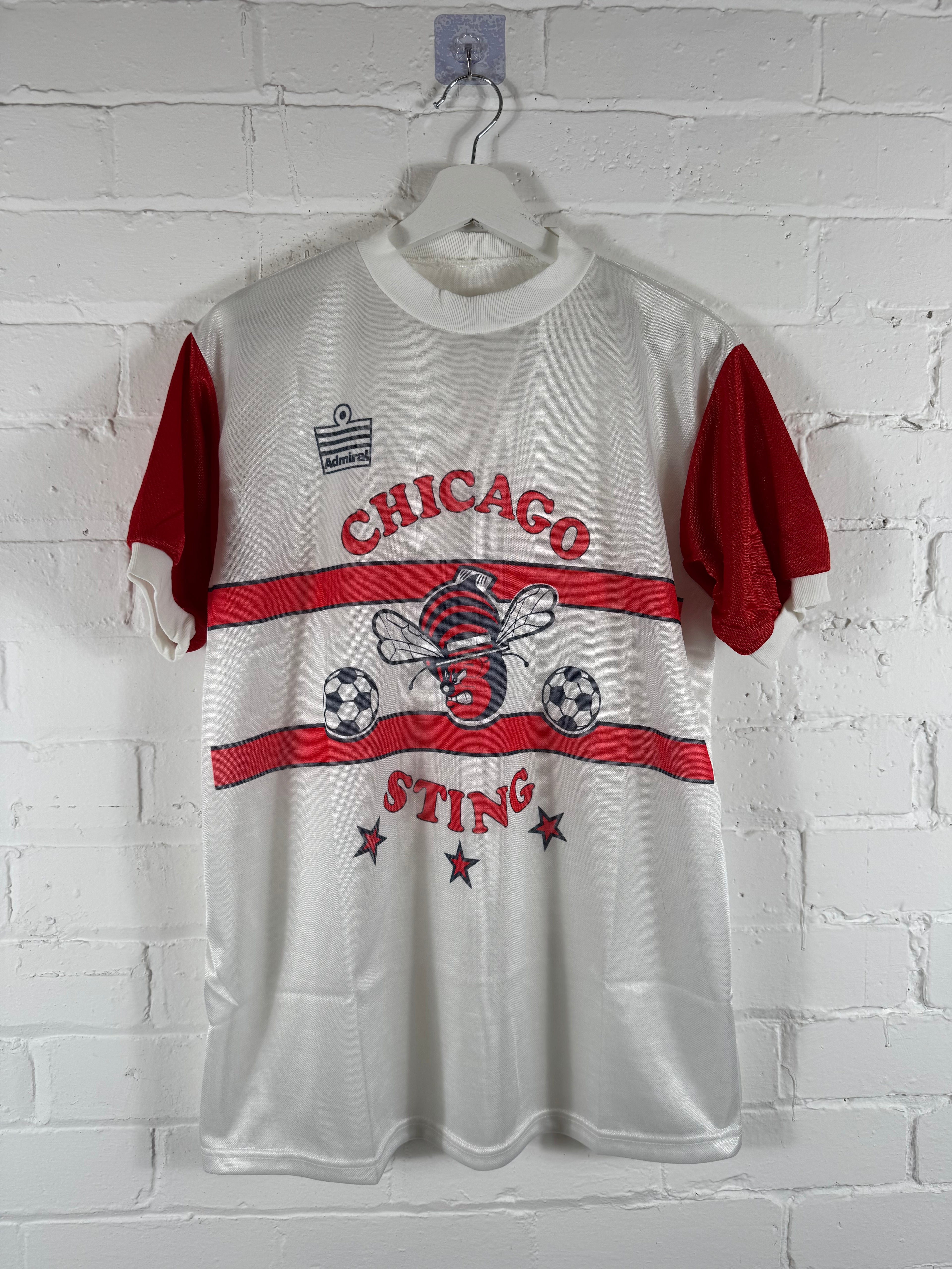 1980s Chicago Sting training football shirt Admiral medium