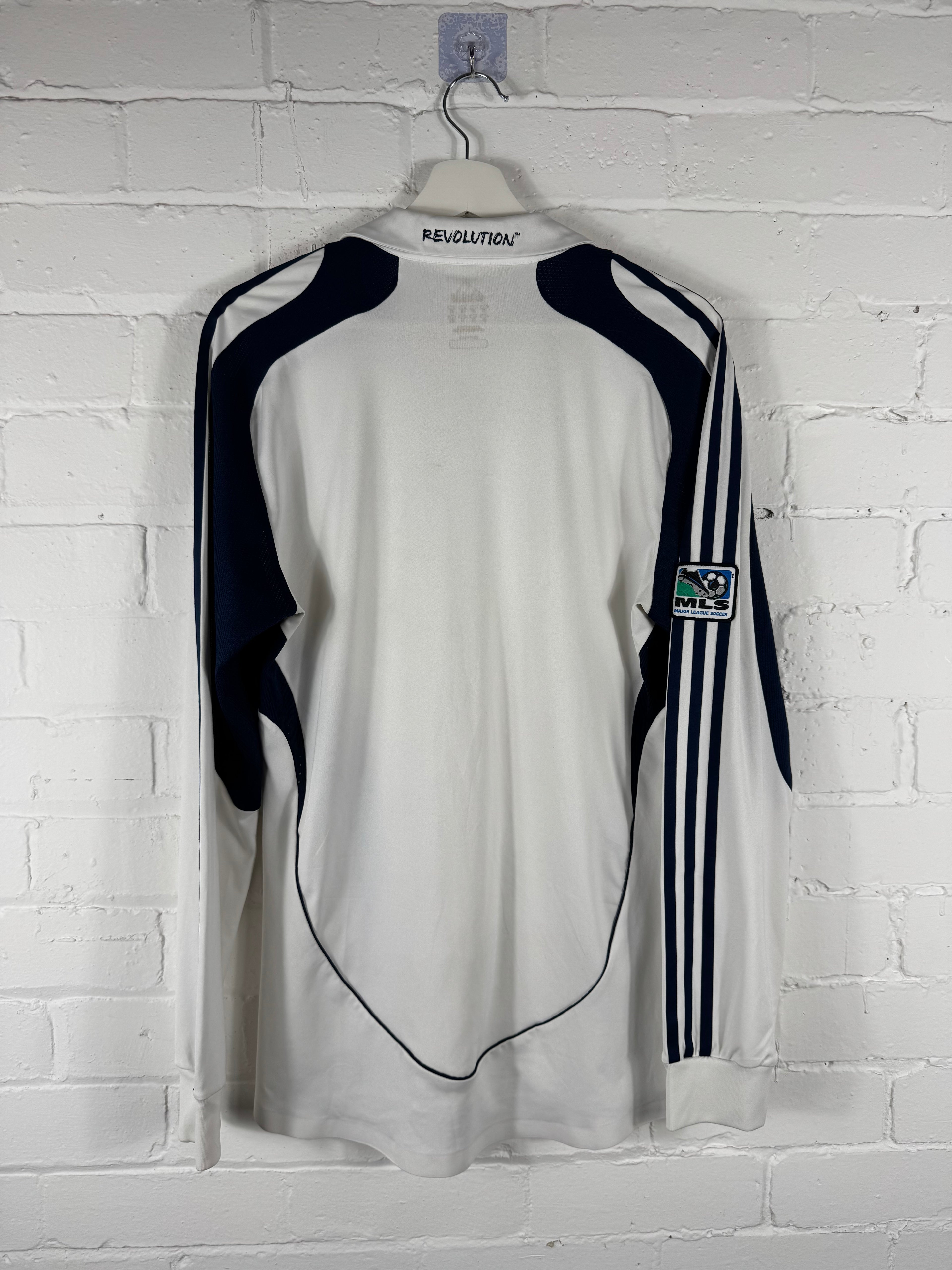 2008 / 09 New England Revolution Away Adidas Medium Football Shirt Long Sleeve Player Spec
