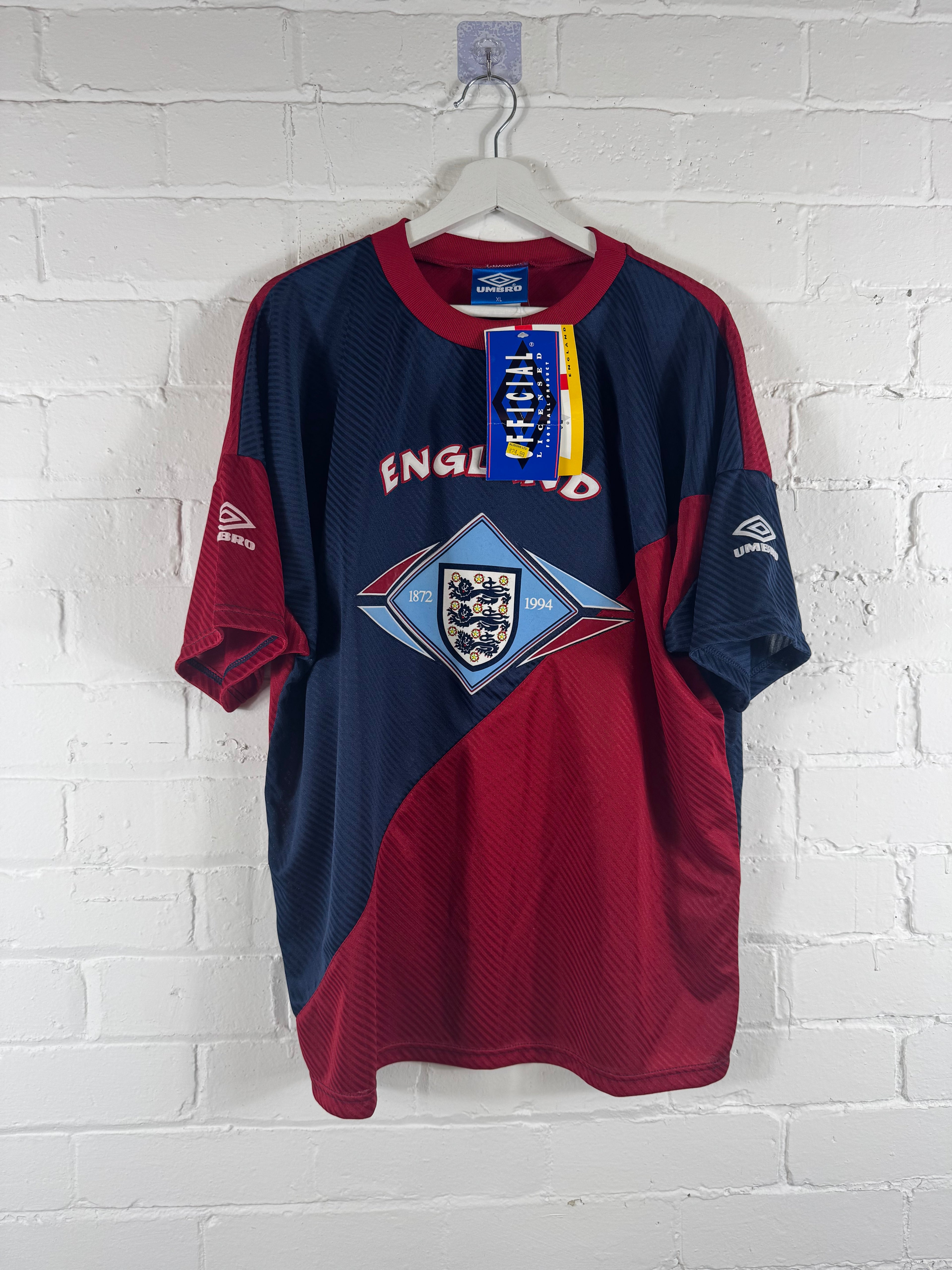 1994 England training football shirt Umbro XL