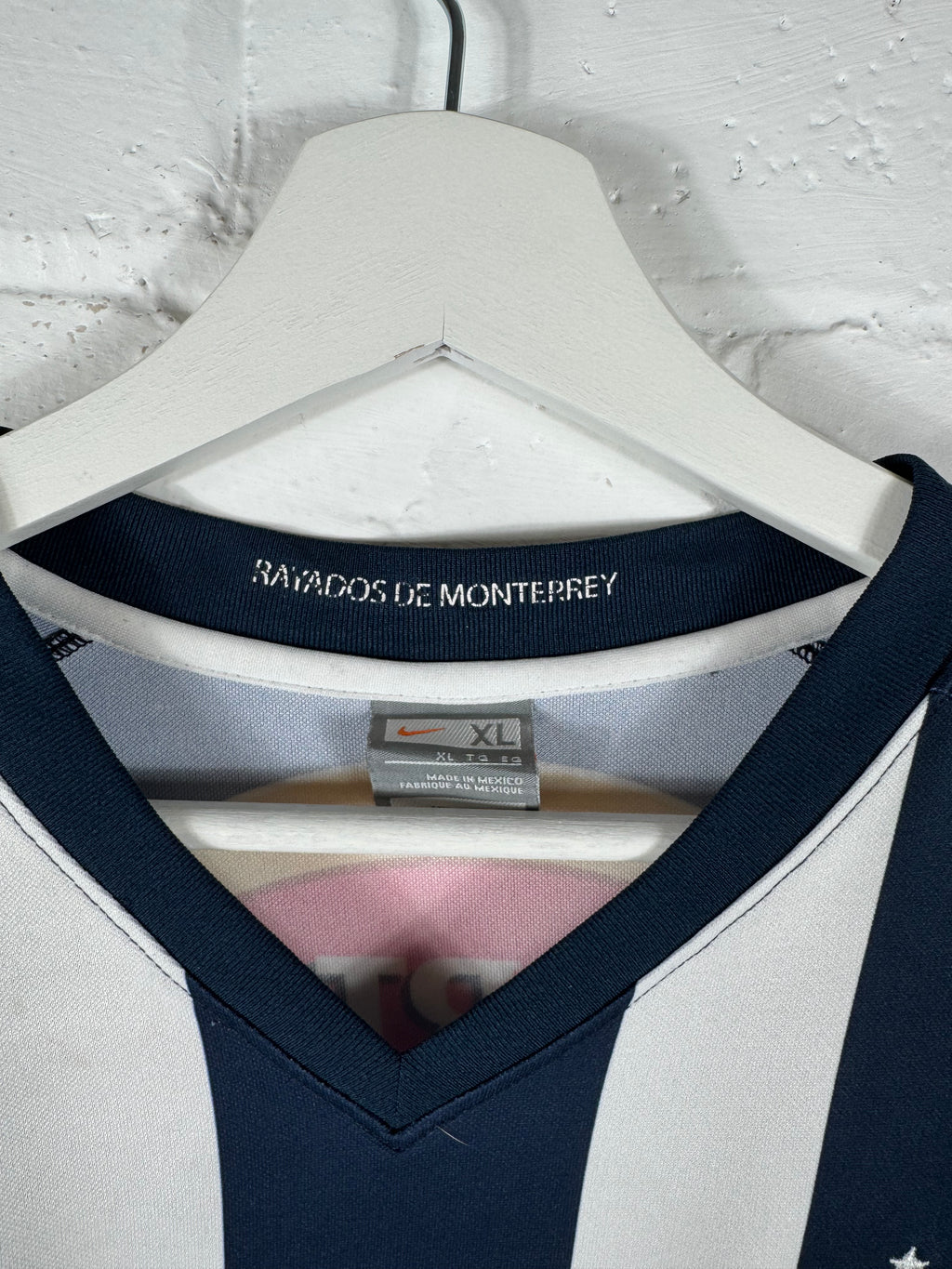 2007 - 08 CF Monterrey Home Nike XL Football Shirt