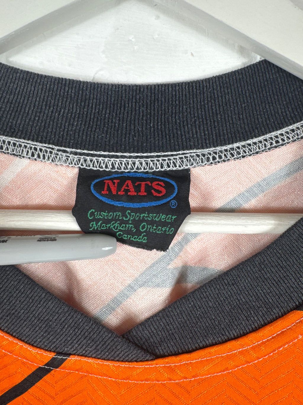 90s Calgary Blizzard Home Nats XL Football Shirt Match Worn / Issue