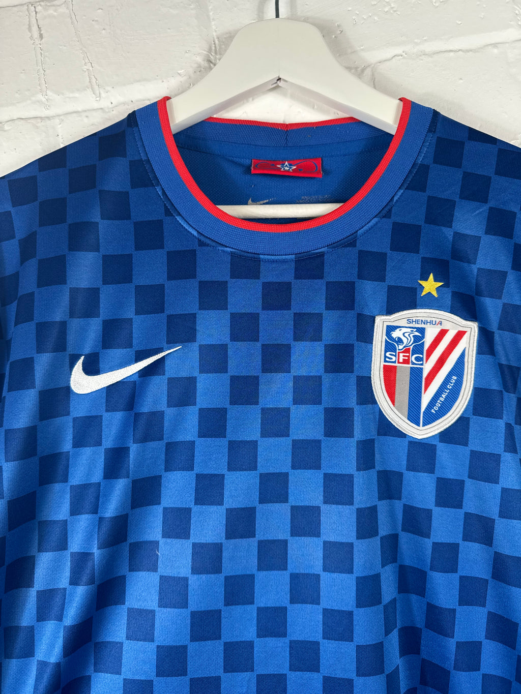 2014 Shanghai Shenhua Home Nike XL Football Shirt
