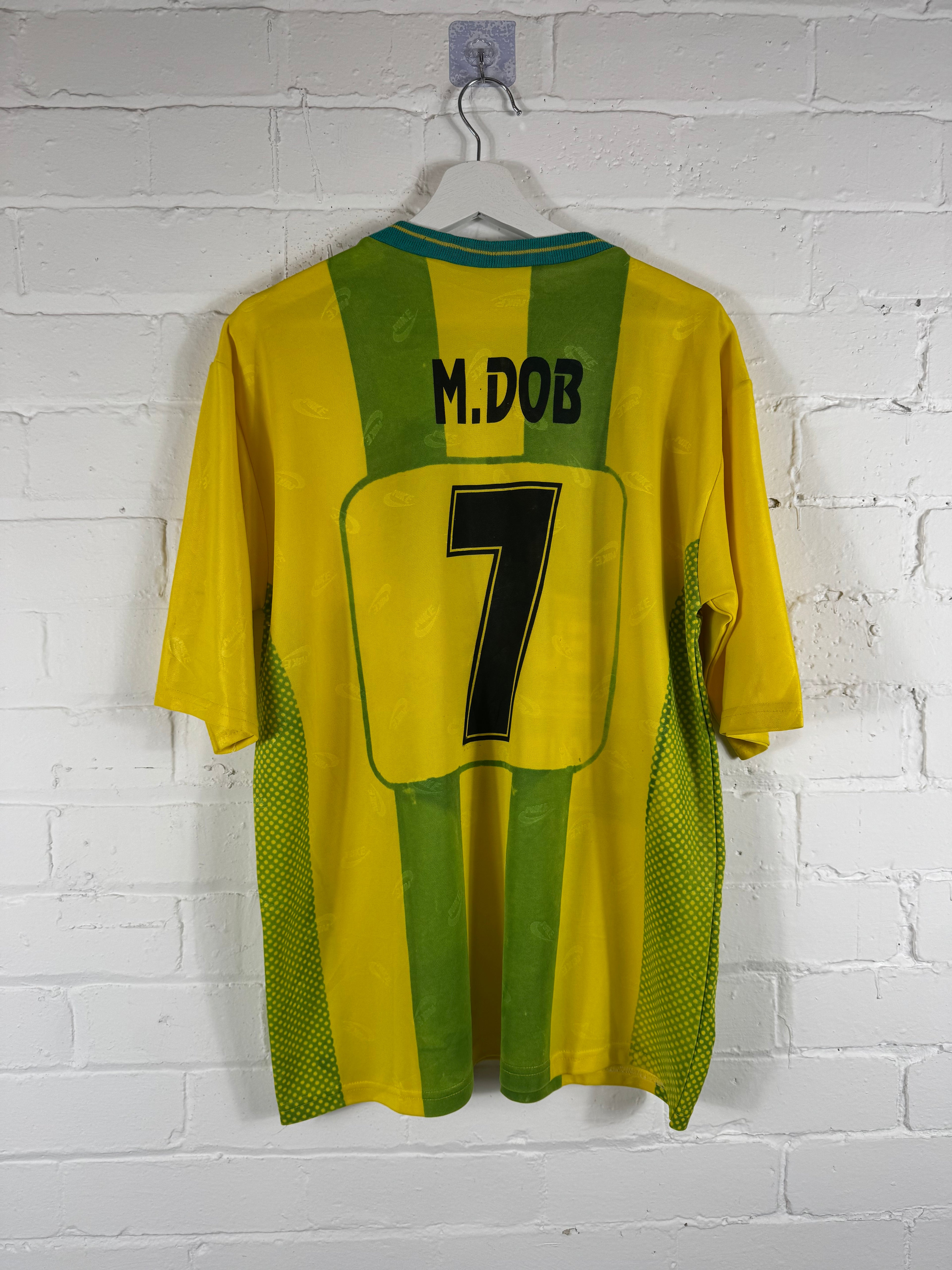 2000 JS Kabylie Home Cirta Large Football Shirt Match Issue Mounir Dob 7