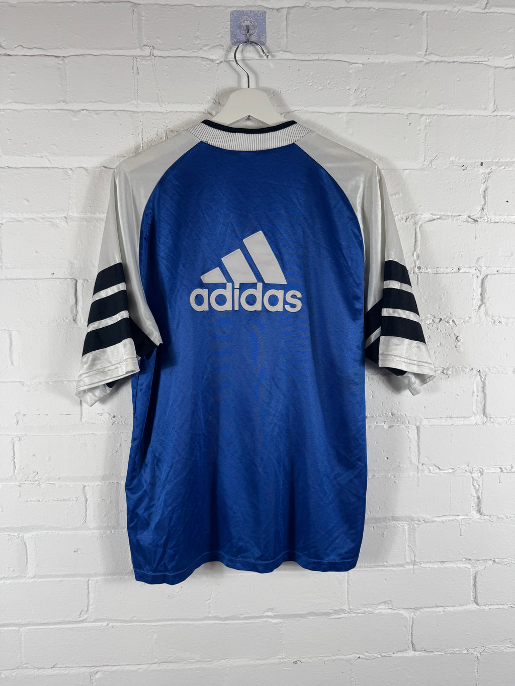 1998 - 99 Schalke 04 training football shirt adidas medium