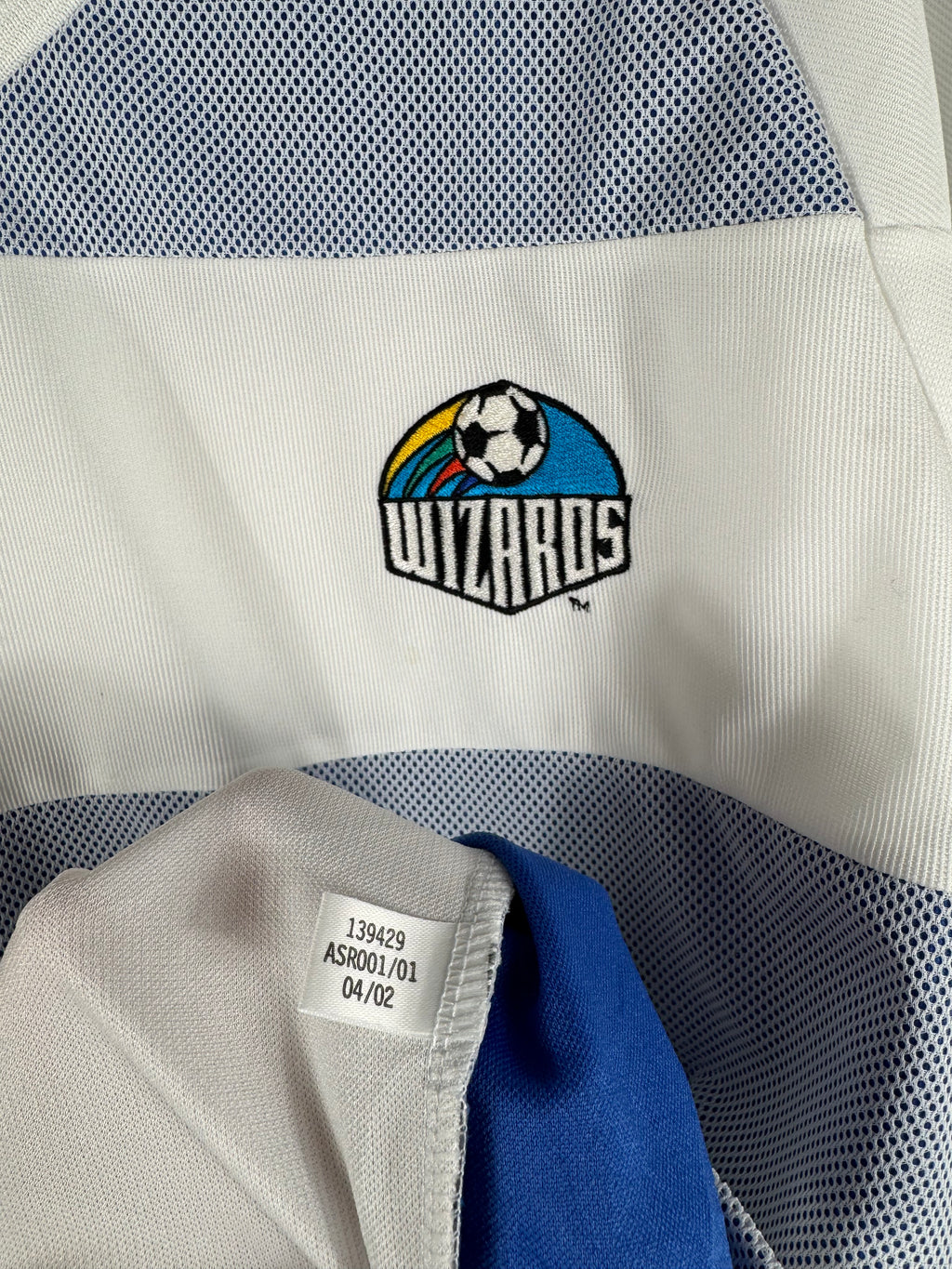 2001 Kansas City Wizards Away Adidas Medium Football Shirt
