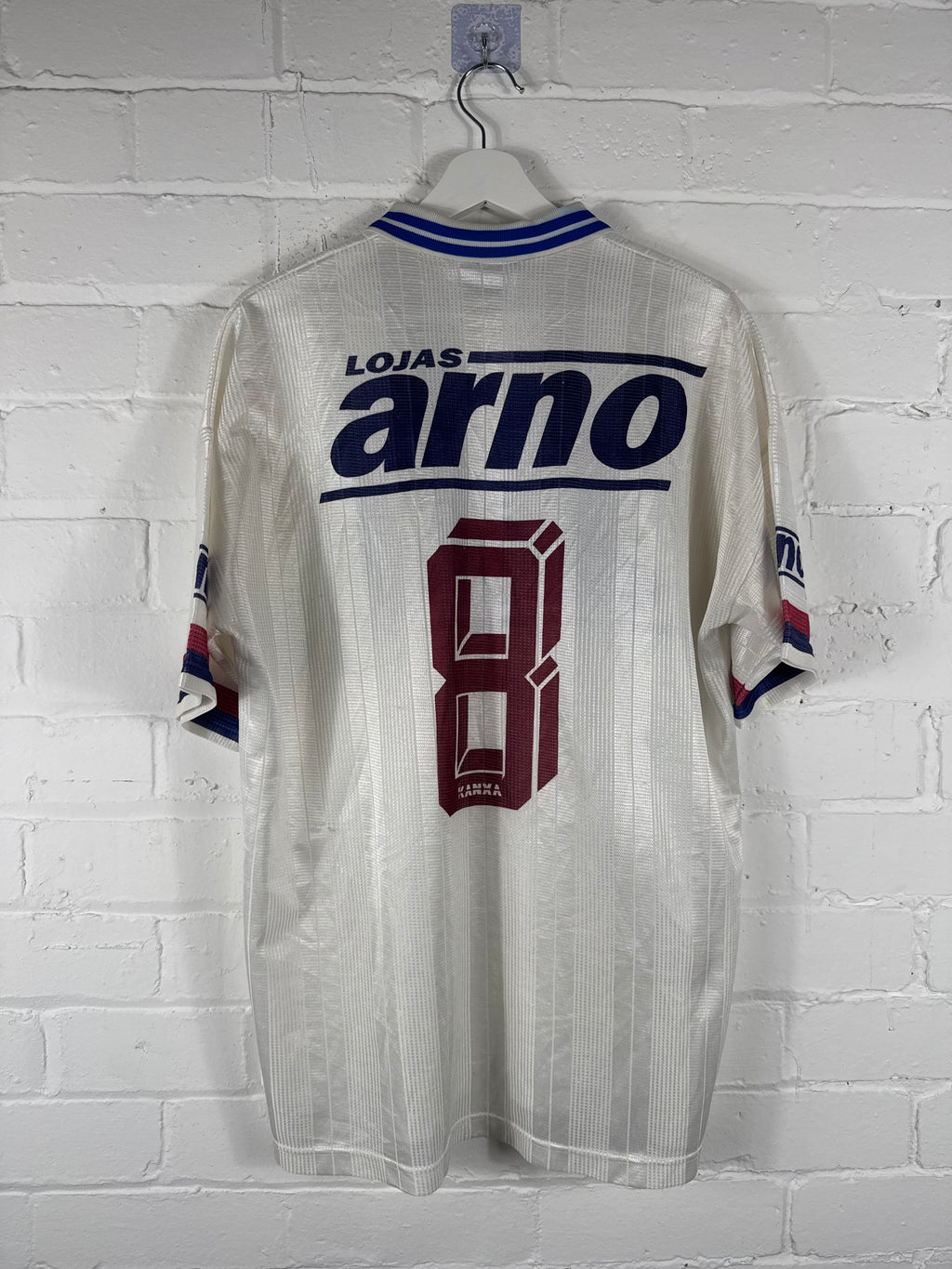 1997 SER Caxias Do Sul Away Kanxa Large Football Shirt 8