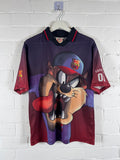 1998 FC Barcelona Taz Looney Tunes football shirt medium