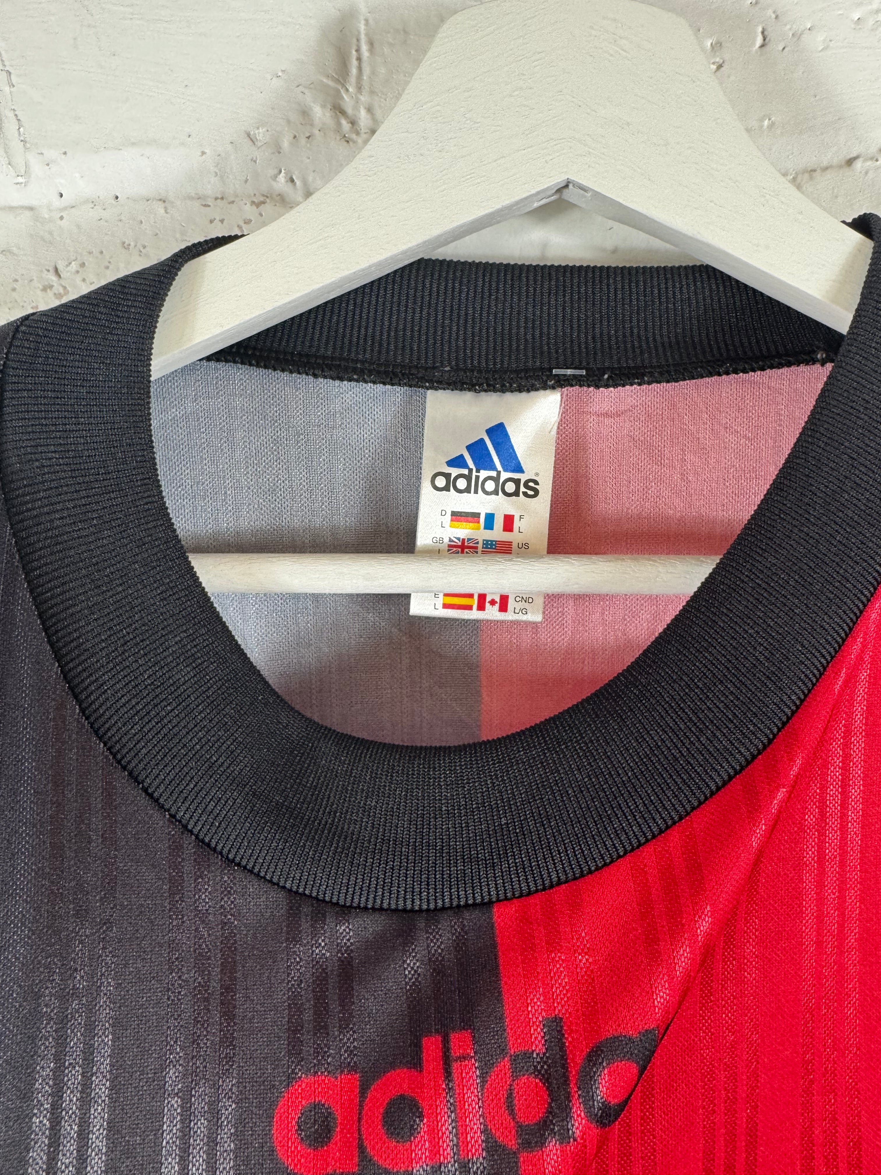 1996 - 97 1. FC Kaiserslautern training football shirt adidas large