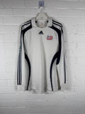 2008 / 09 New England Revolution Away Adidas Medium Football Shirt Long Sleeve Player Spec