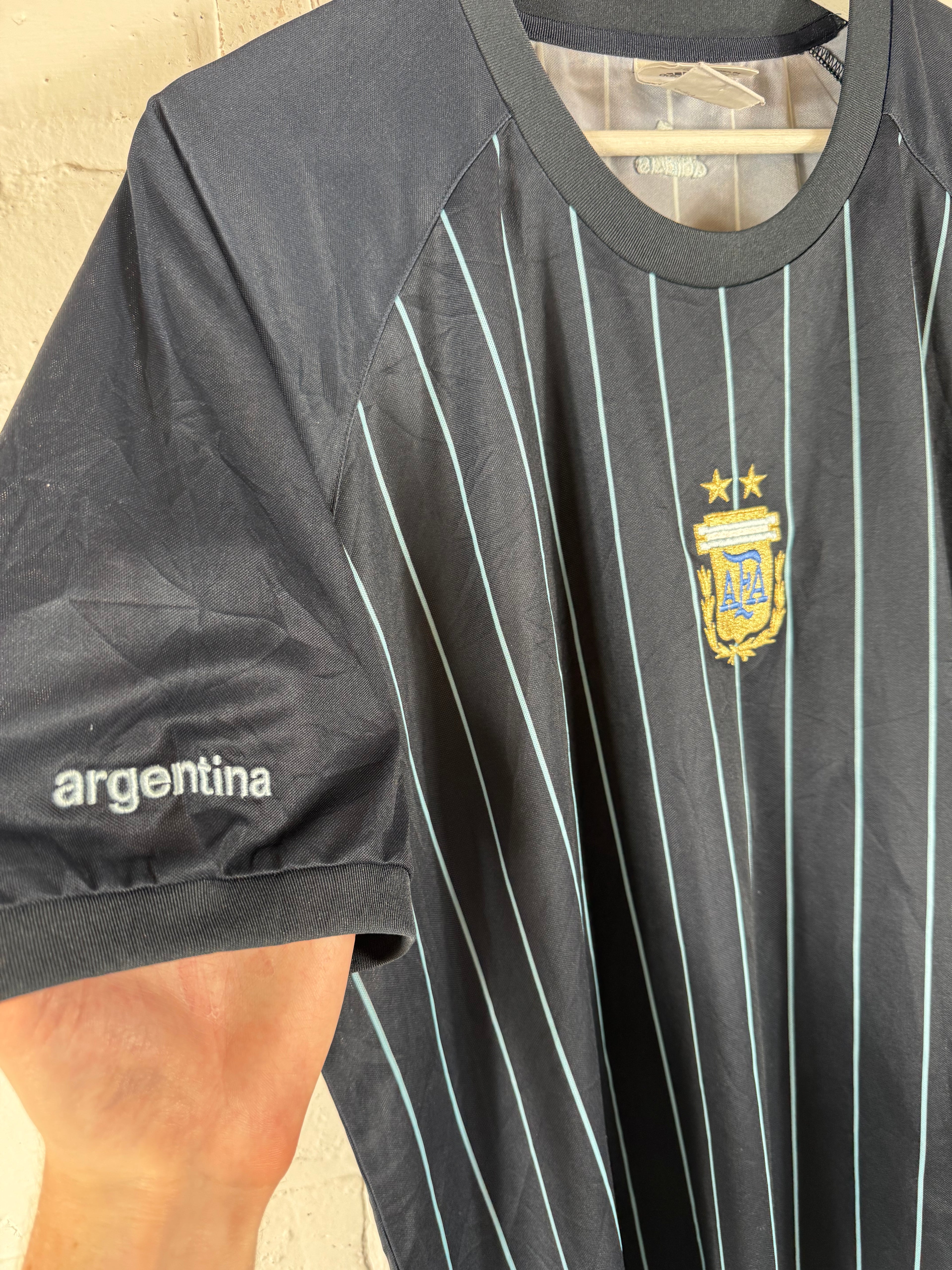 2006 Argentina training adidas football shirt XL