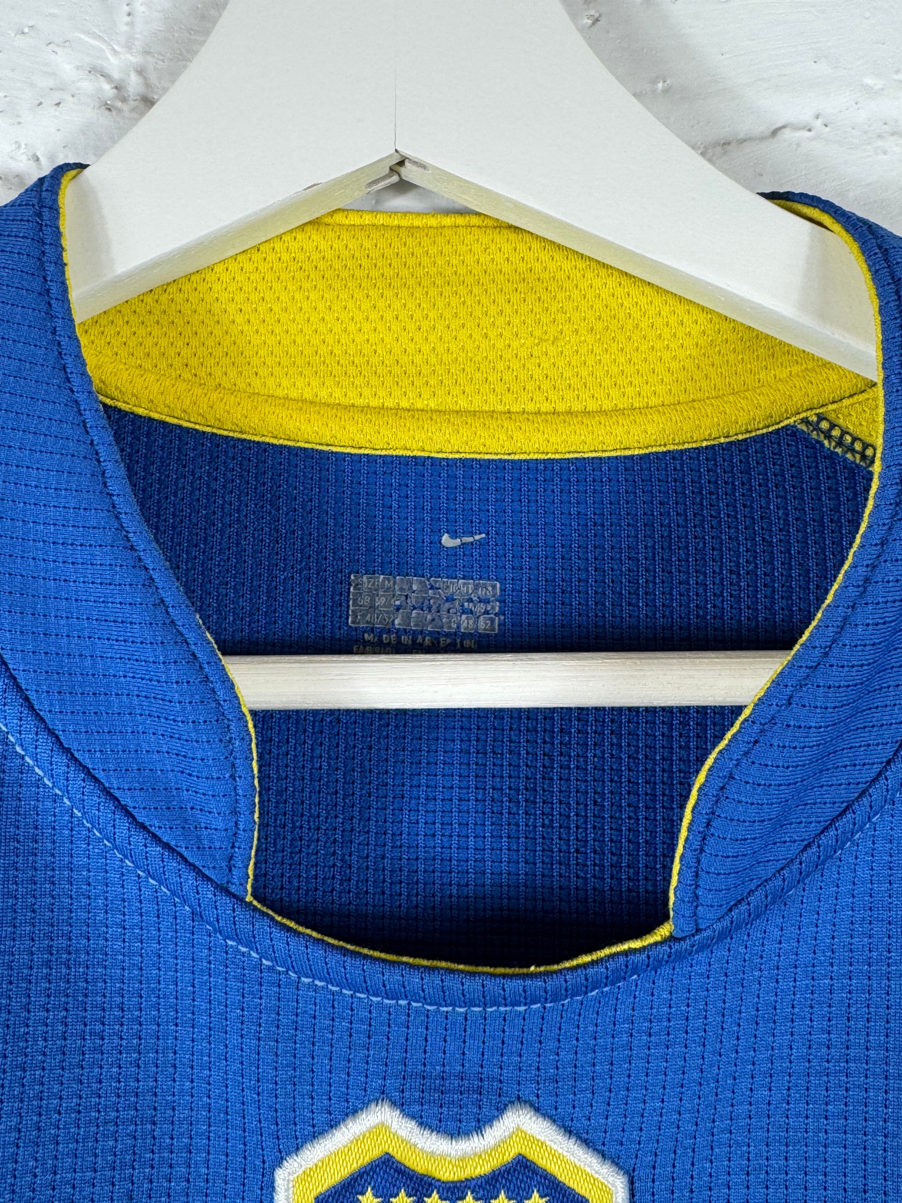 2005 / 06 Boca Juniors Home Nike Medium Football Shirt