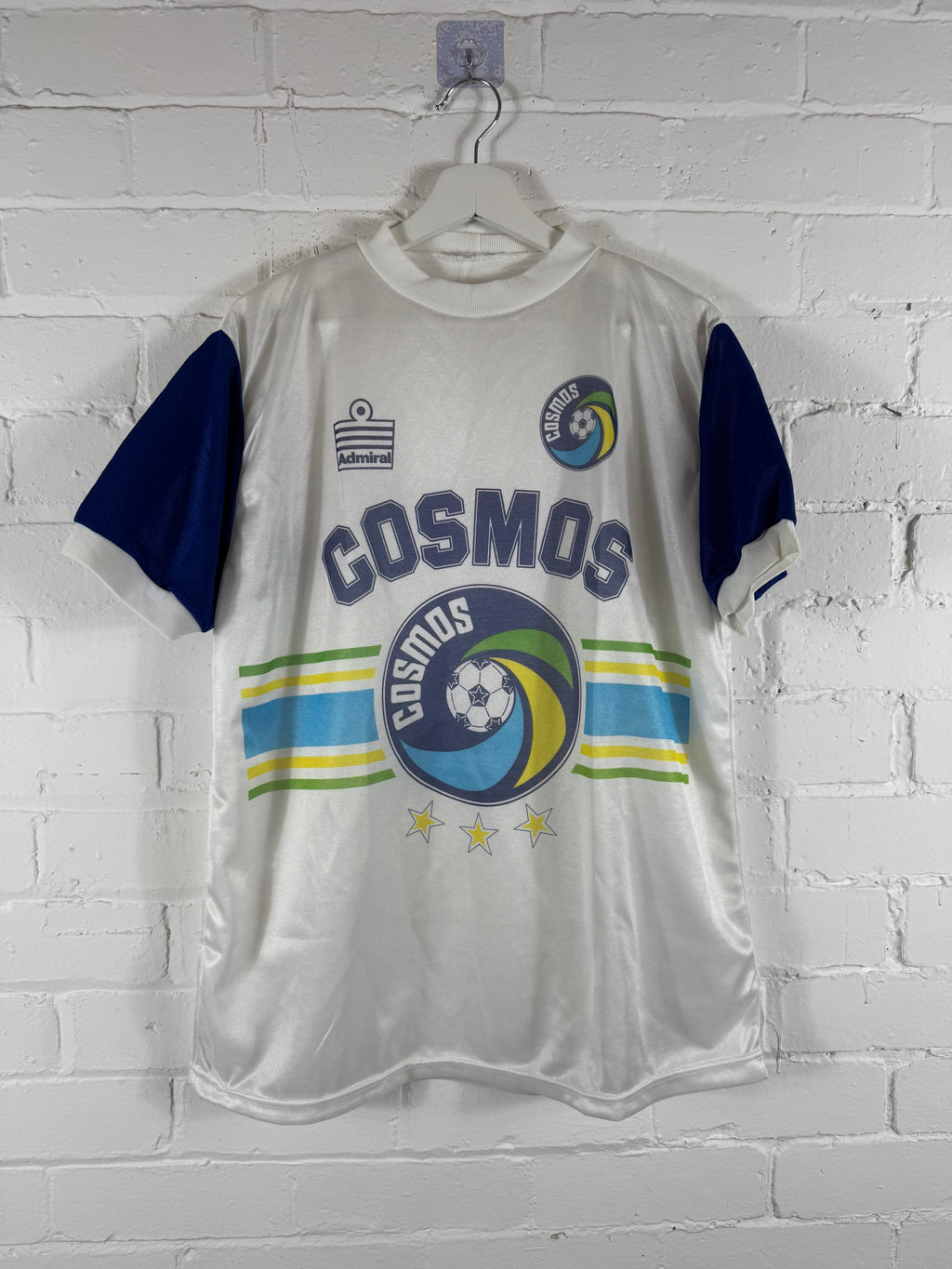 1980s New York Cosmos training football shirt Admiral medium