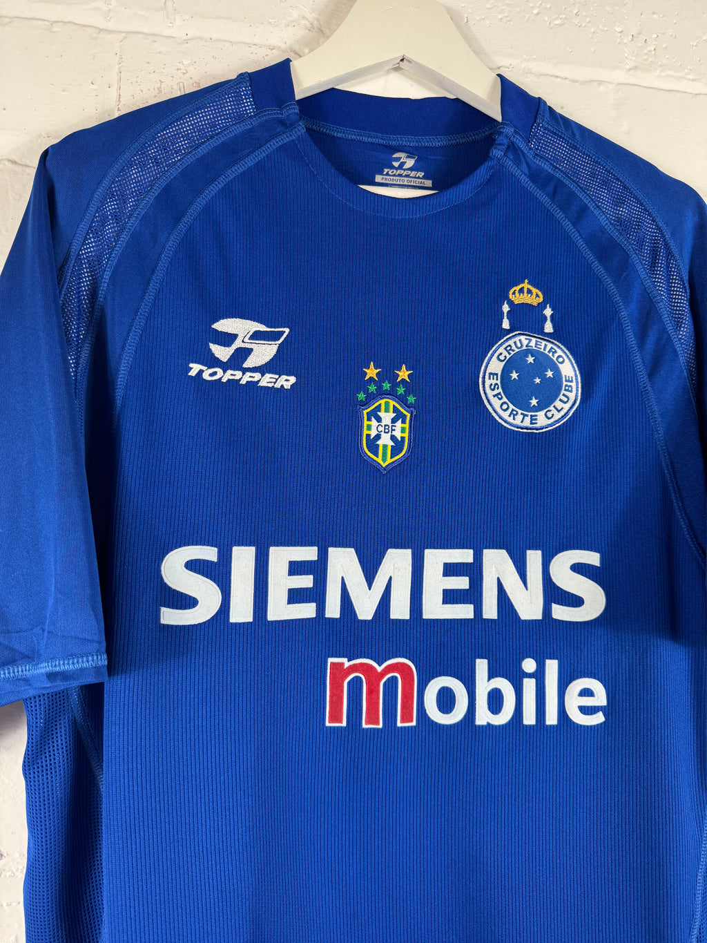 2004 Cruzeiro EC Home Topper Large Football Shirt 9
