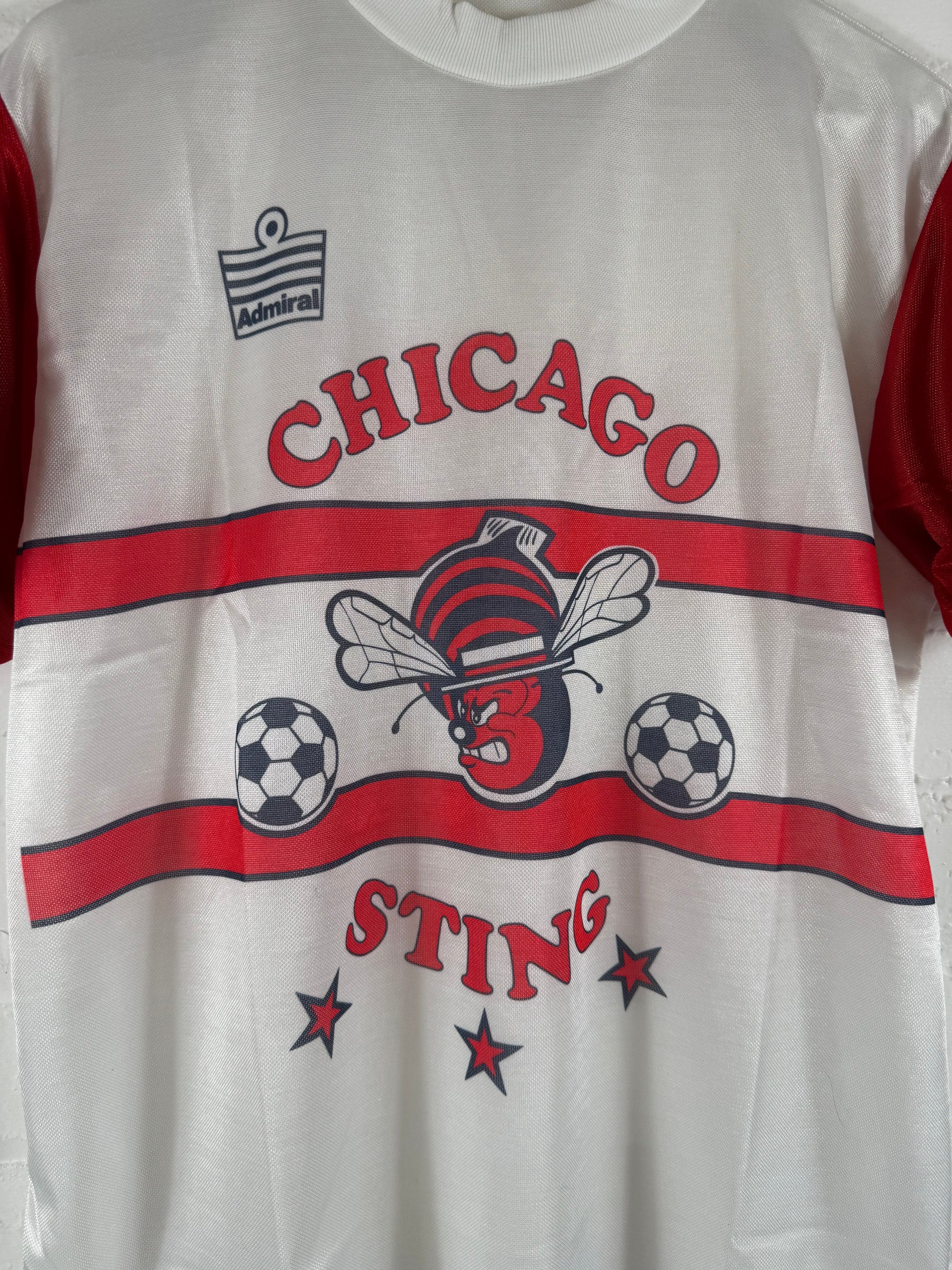 1980s Chicago Sting training football shirt Admiral medium