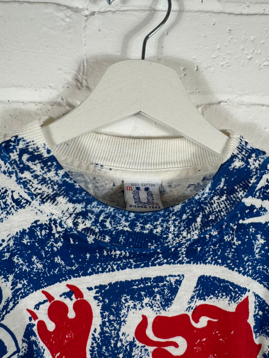 90s Rangers football t shirt Sierra Teez XXL