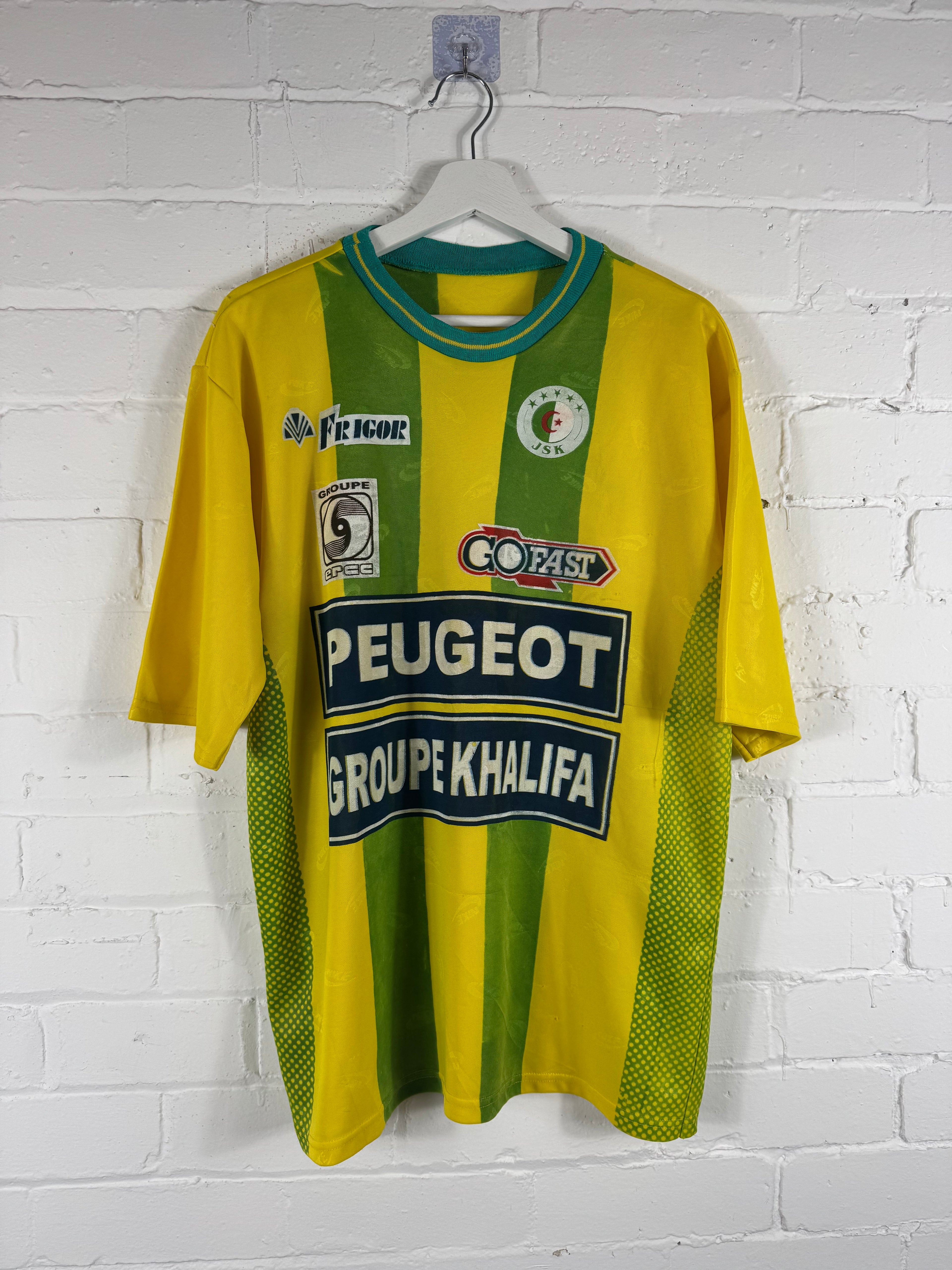 2000 JS Kabylie Home Cirta Large Football Shirt Match Issue Mounir Dob 7