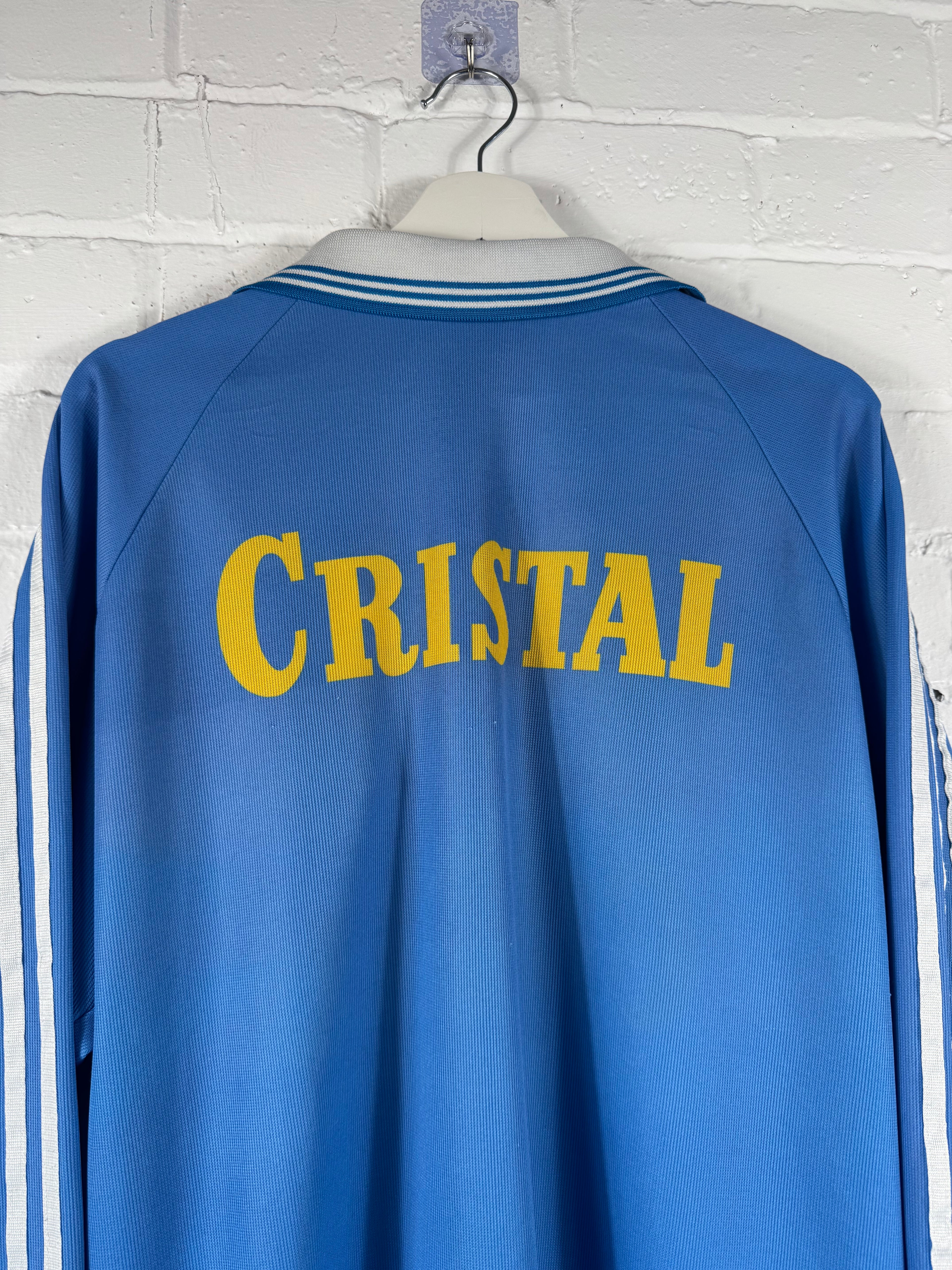 2000 Sporting Cristal Home Adidas Large Long Sleeve Football Shirt
