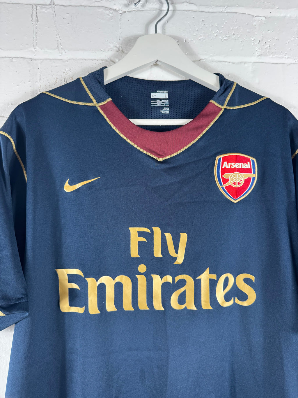 2007 - 08 Arsenal training football shirt Nike large