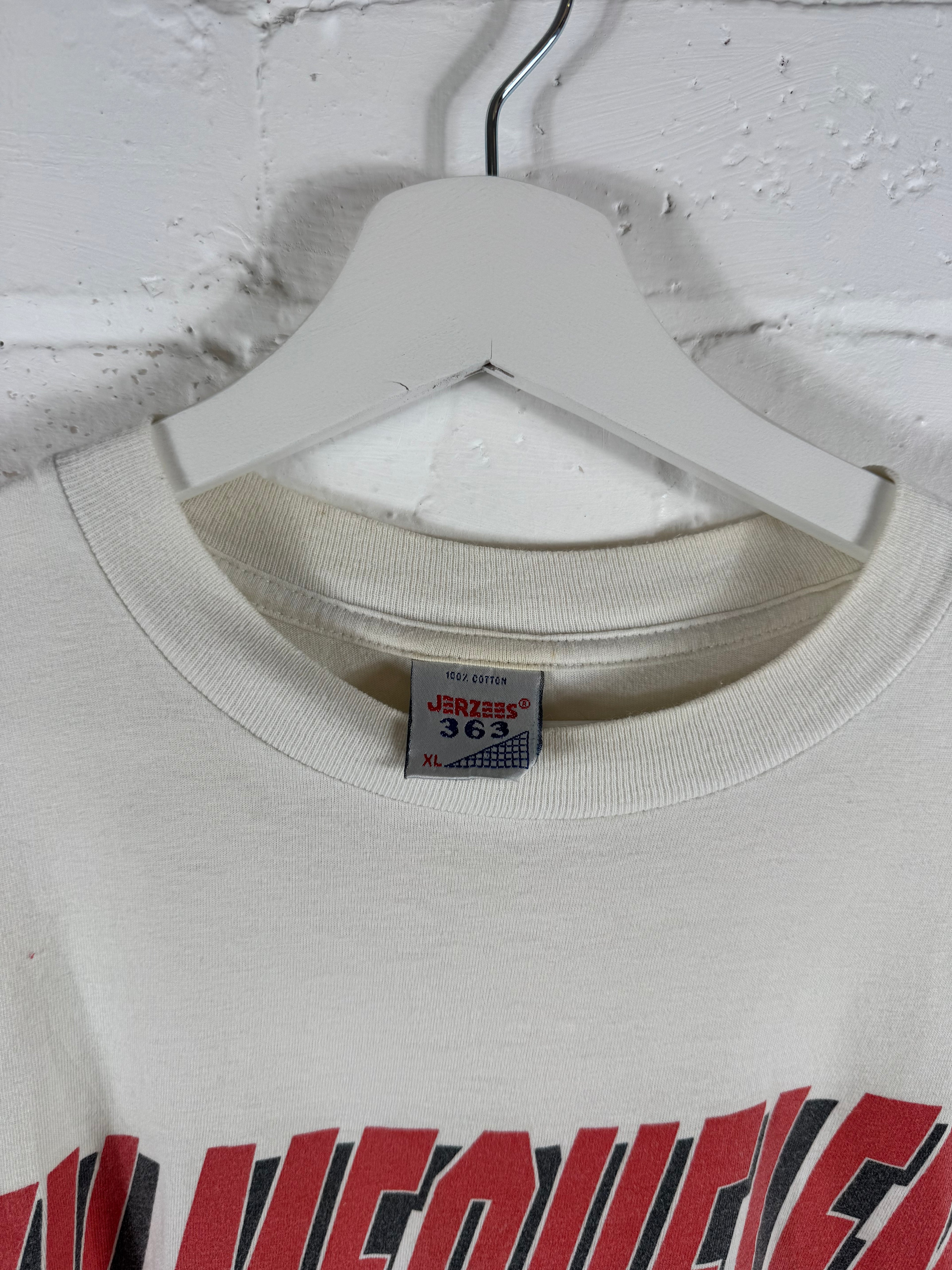 1995 KV Mechelen football t shirt Jerzees XL